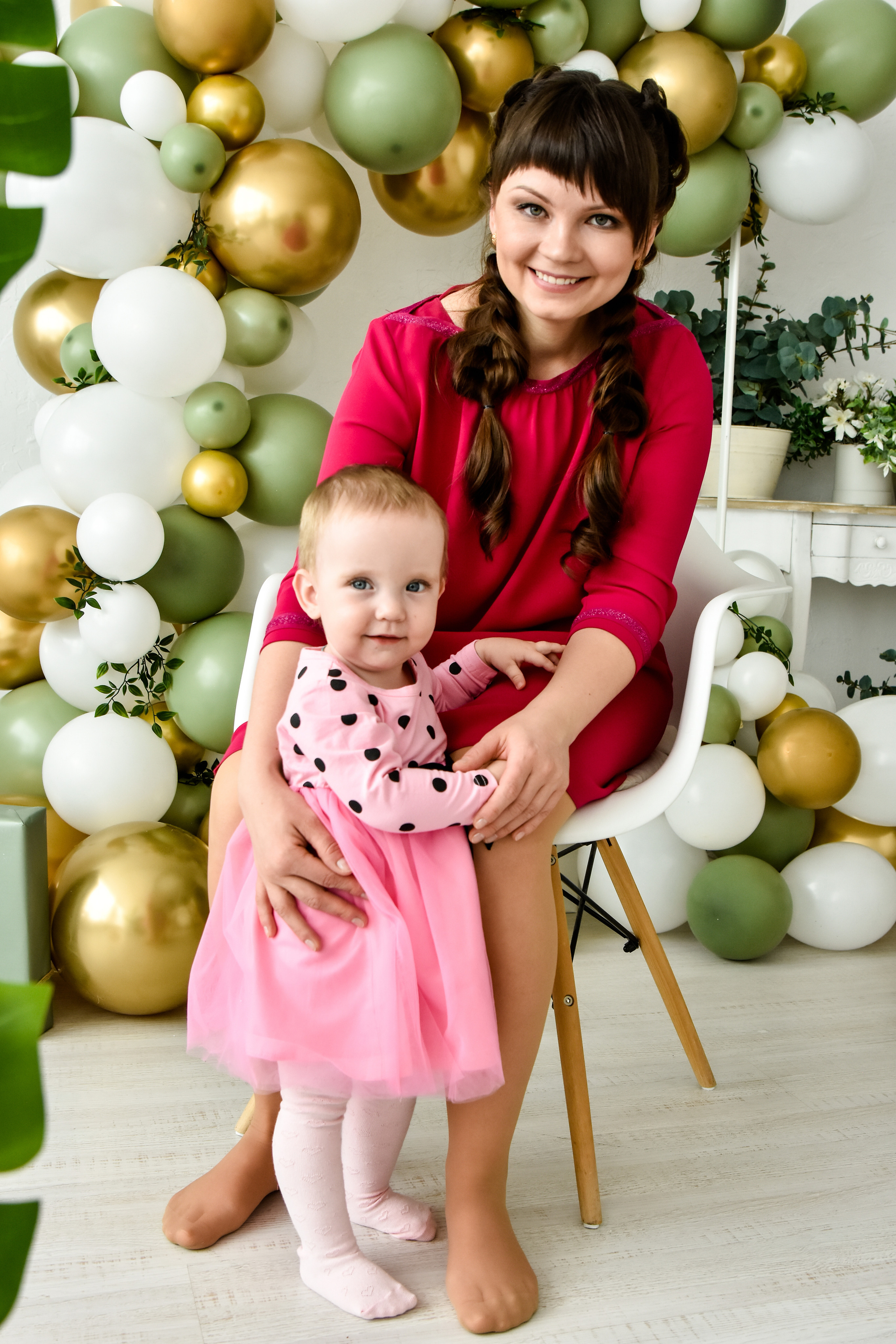 Семья Ольги, Николая и Любочки