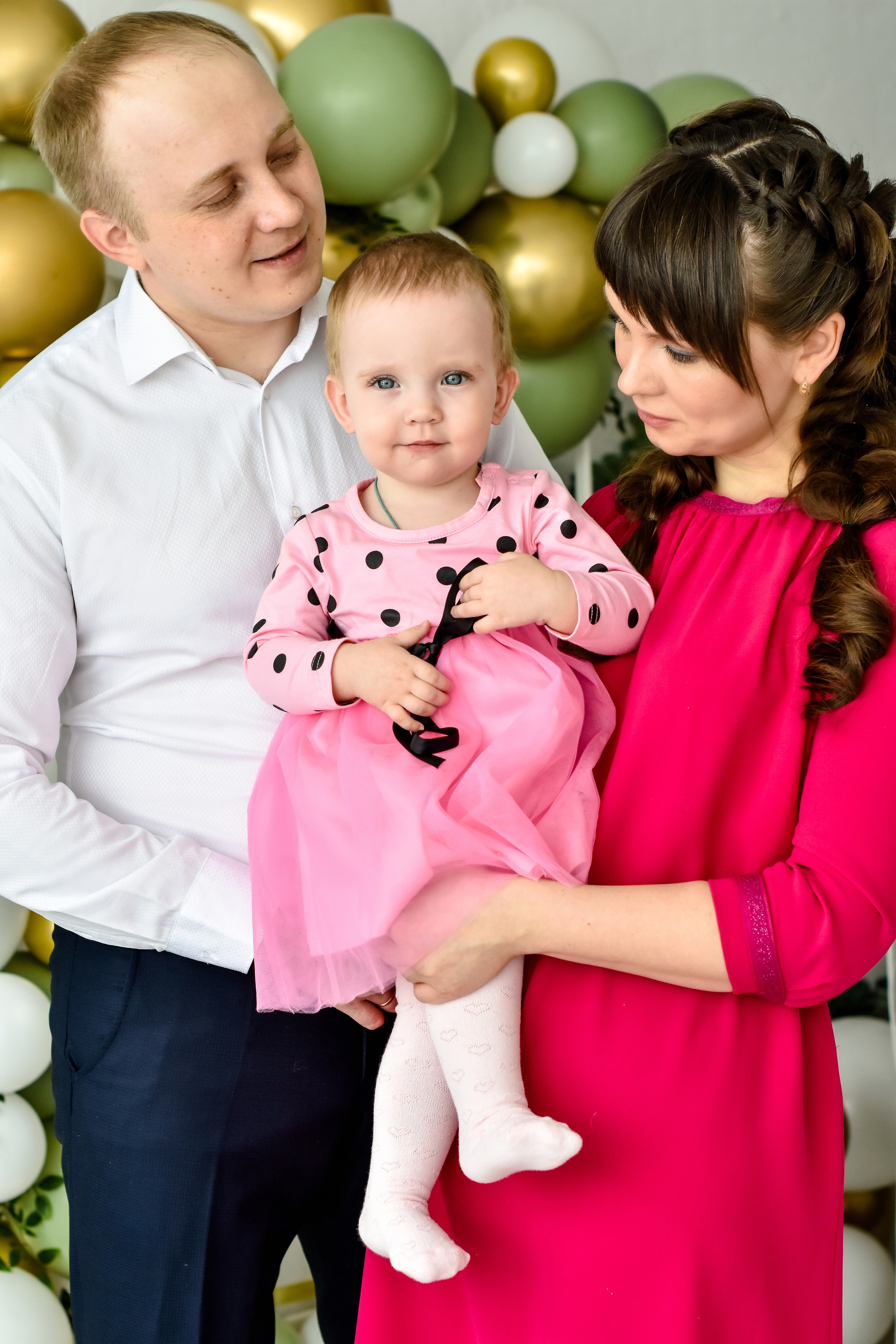 Семья Ольги, Николая и Любочки