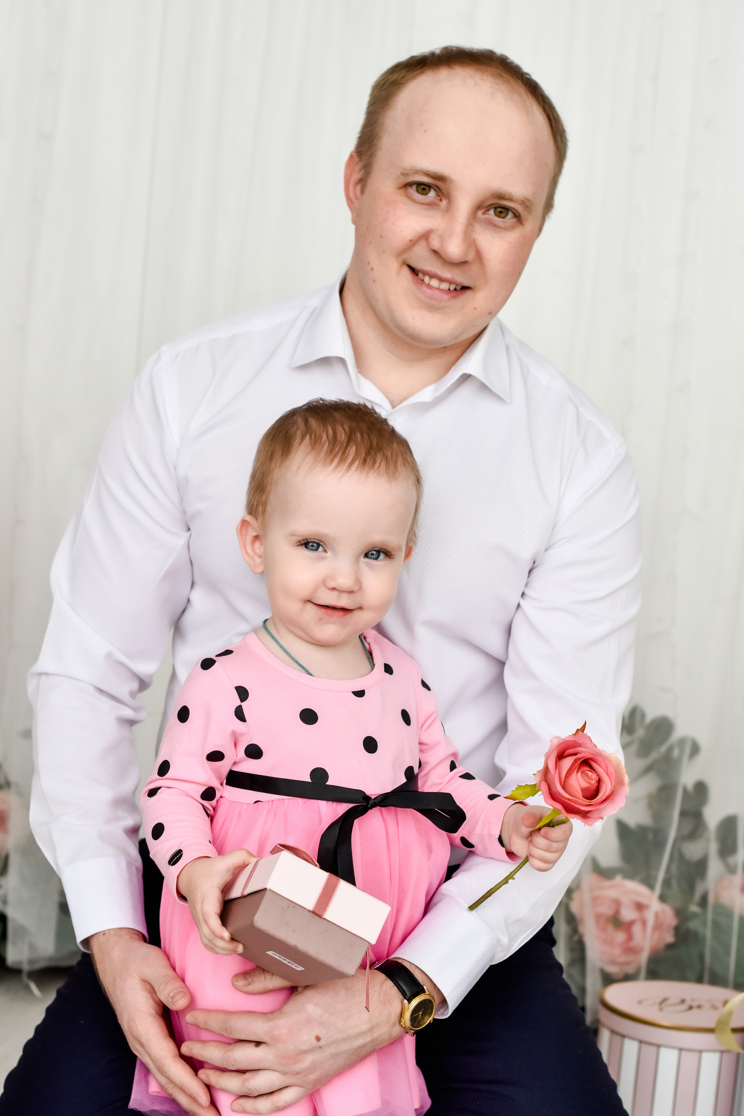 Семья Ольги, Николая и Любочки