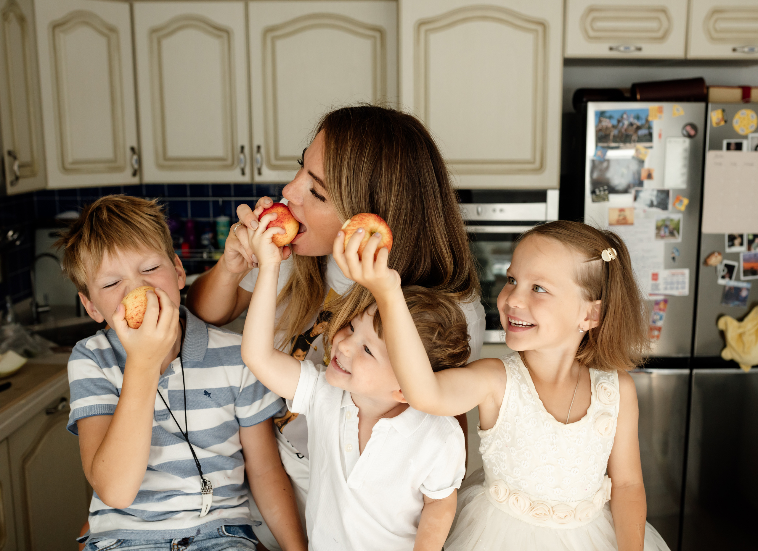 Ольга и тройня:). Семейный фотограф в Москве Ольга Комарова