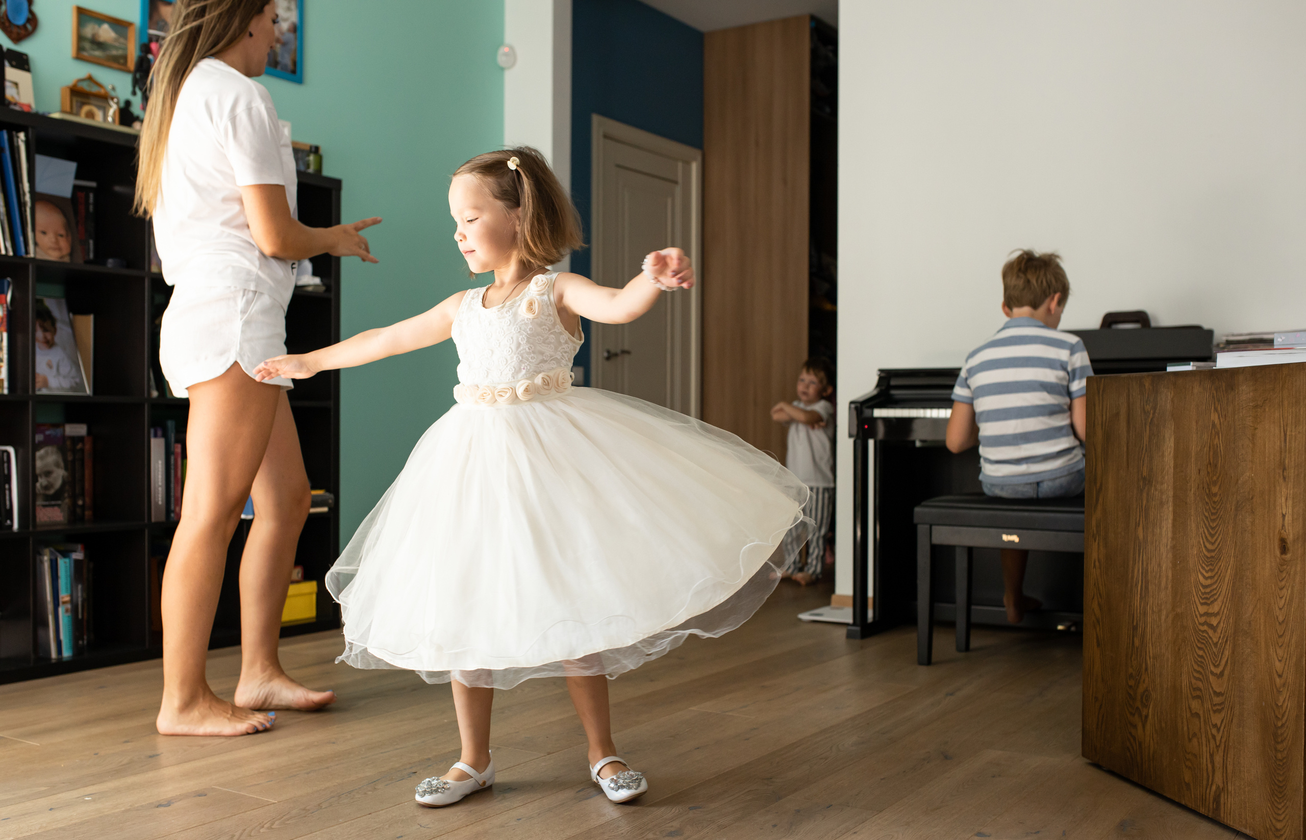 Ольга и тройня:). Семейный фотограф в Москве Ольга Комарова