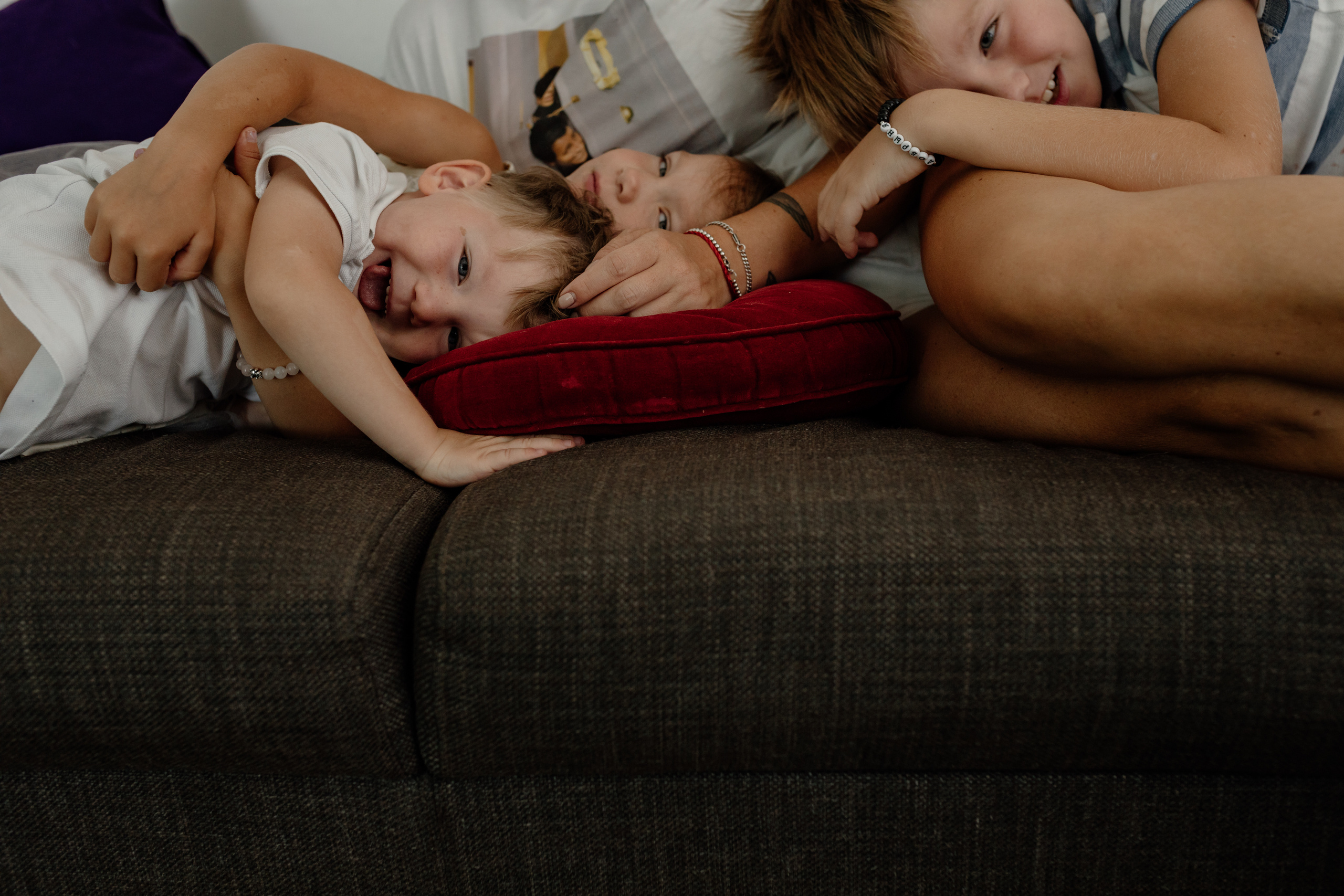 Ольга и тройня:). Семейный фотограф в Москве Ольга Комарова