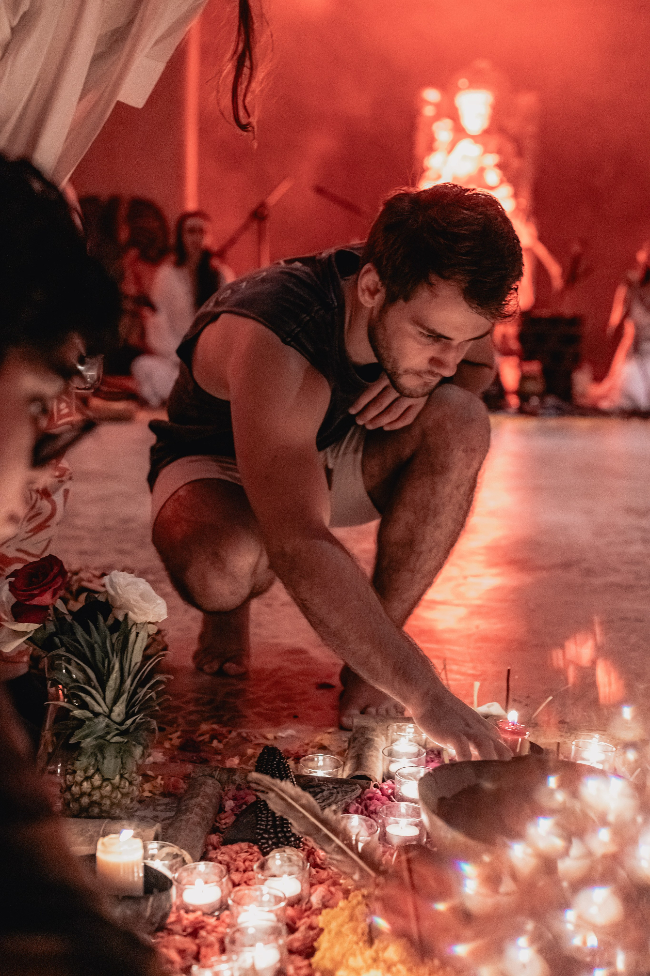 Cacao ceremony Full moon jan w Juan. Mariam Bagdasaryan