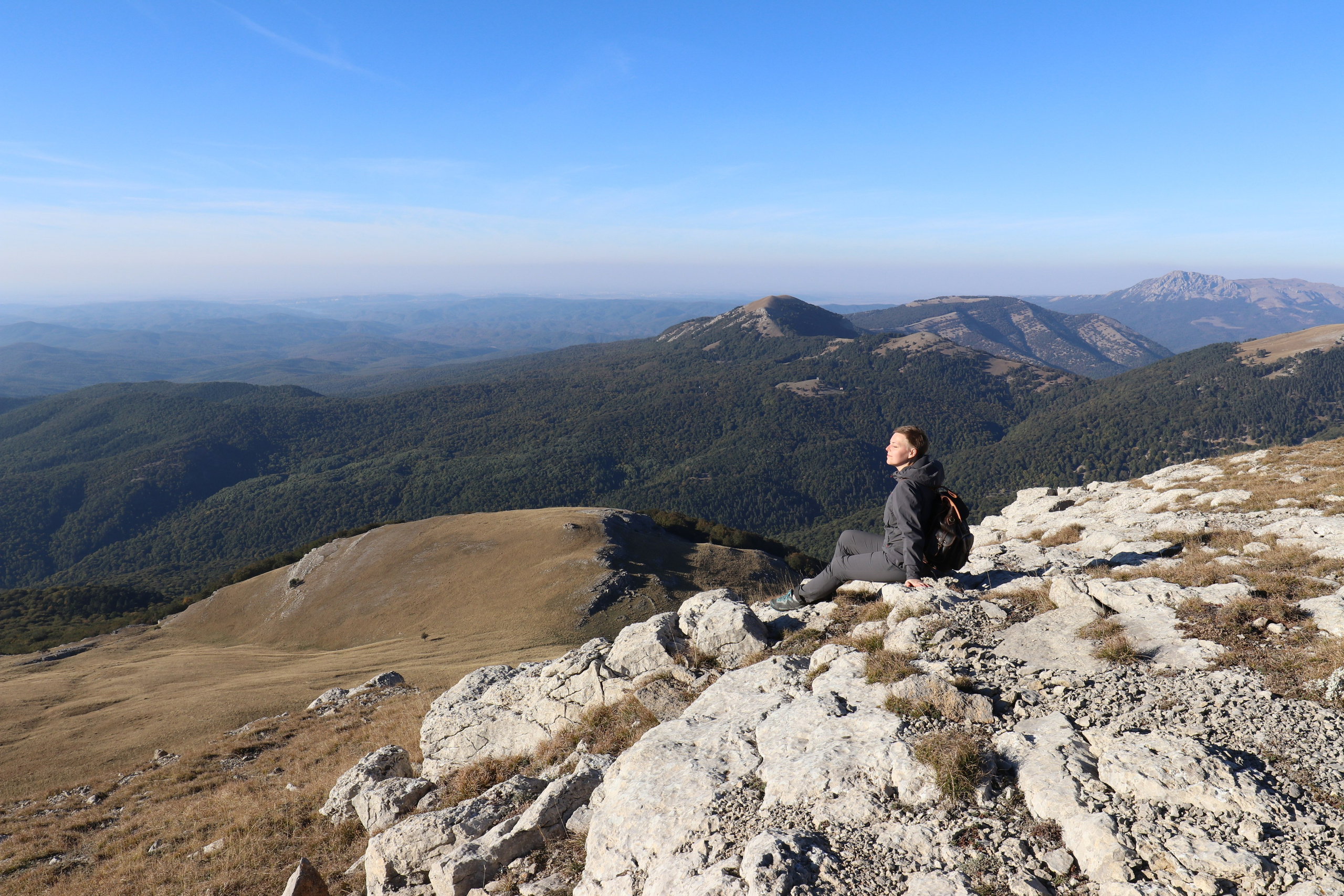 Крым. ЮБК (Фиолент, Ай-Петри, Роман-Кош). Знакомство. Октябрь 2017. Путешественник-фотограф из Санкт-Петербурга Татьяна Свистулина