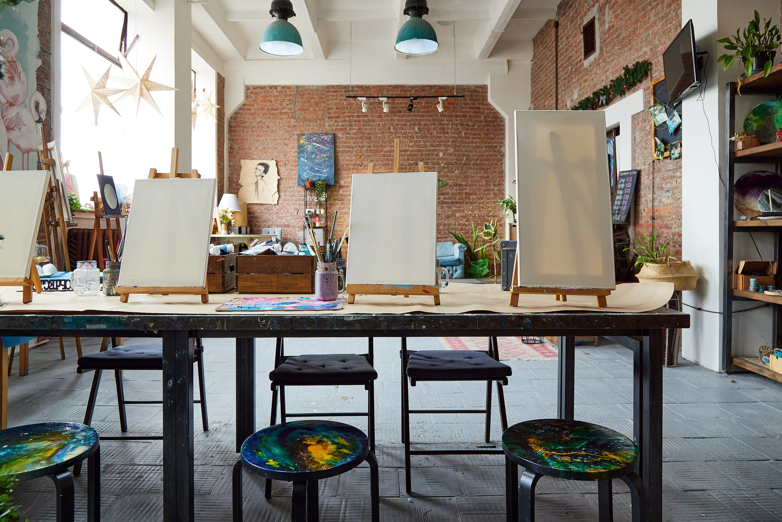 Творческая студия для взрослых Loft room. Фотограф Анастасия Леонтьева Санкт-Петербург