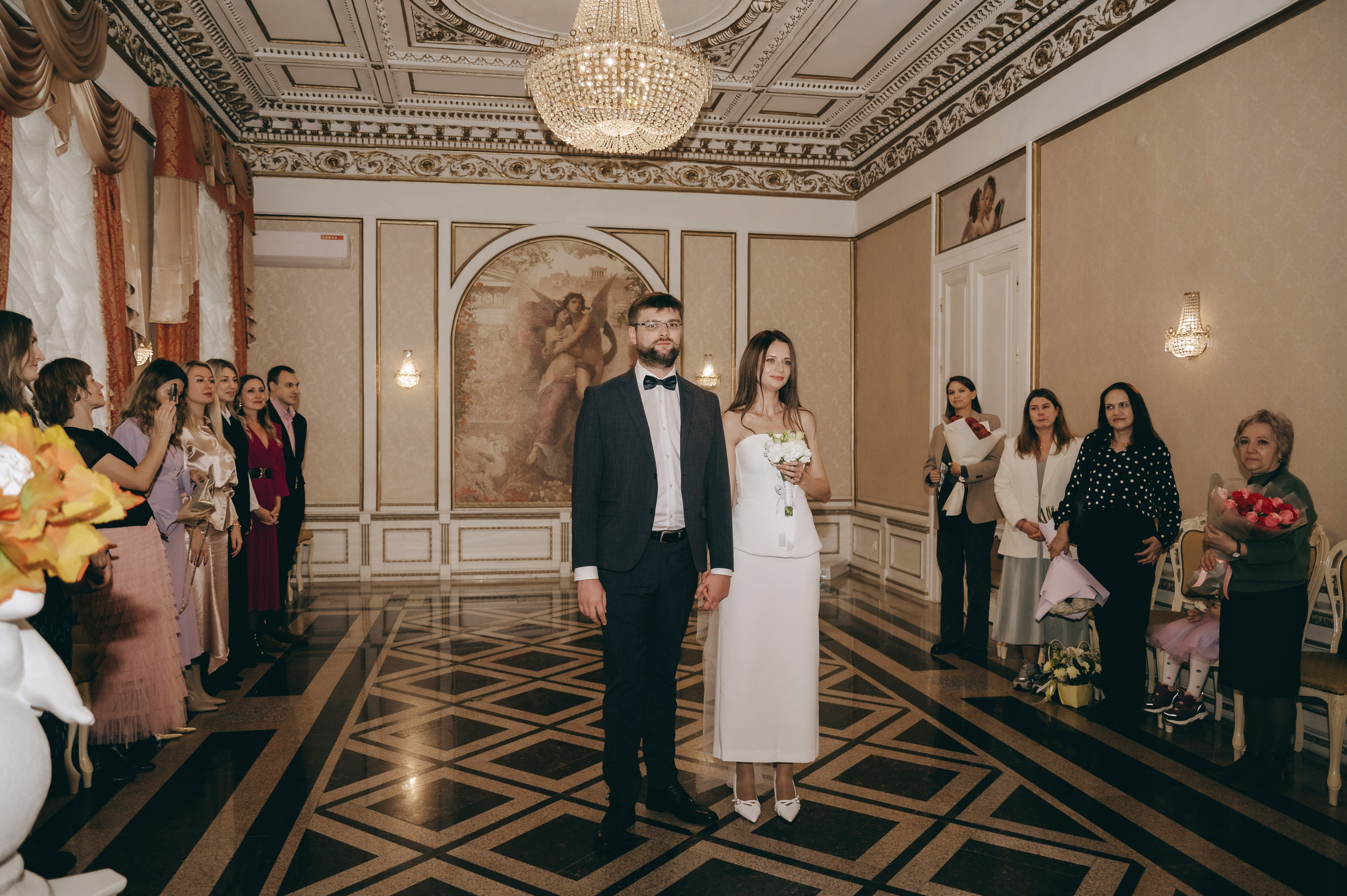 Дарья и Дмитрий — ноябрьская история. Фотограф Мария Стрелкова