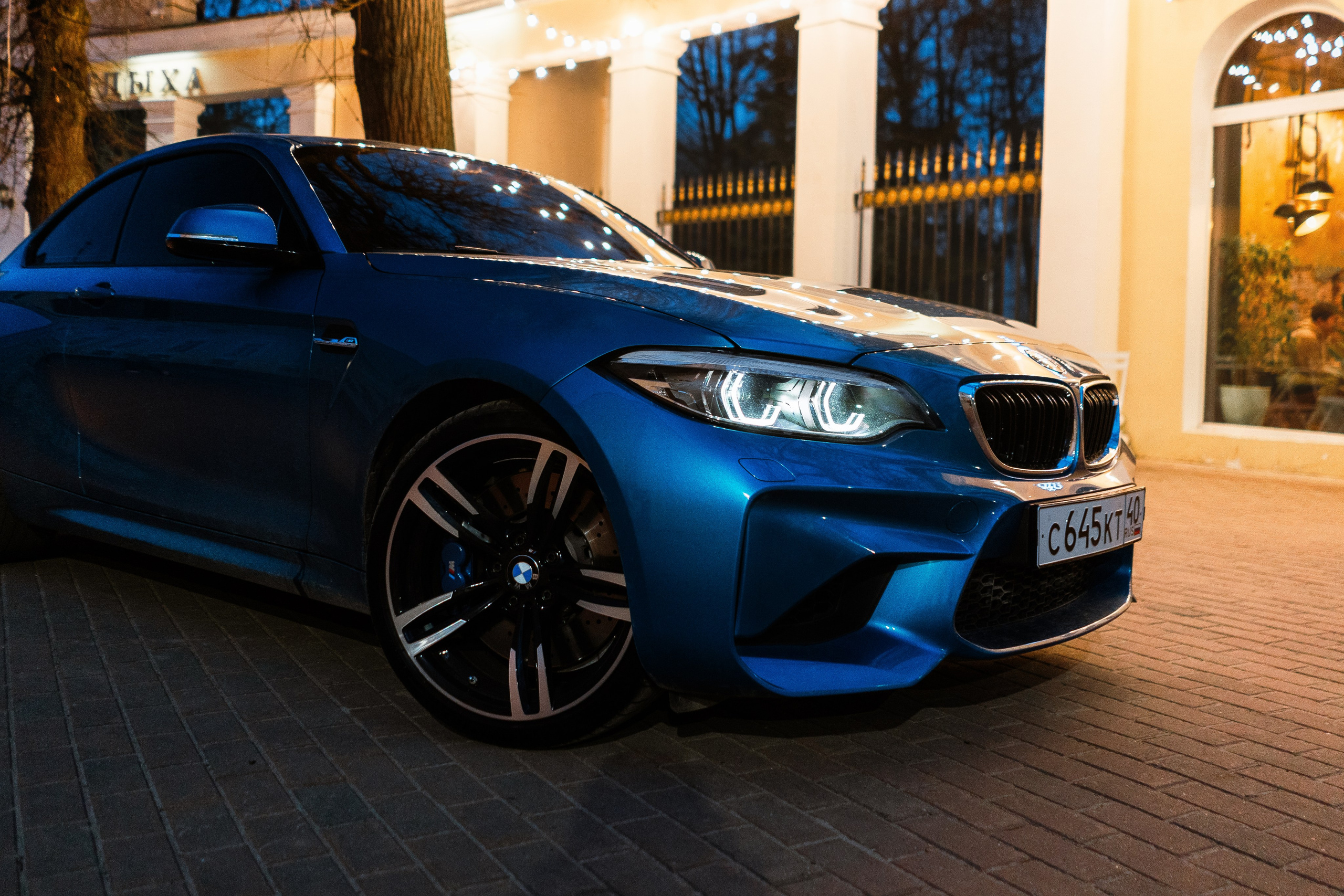 Автомобильная фото-сессия BMW M2 F87 в Калуге