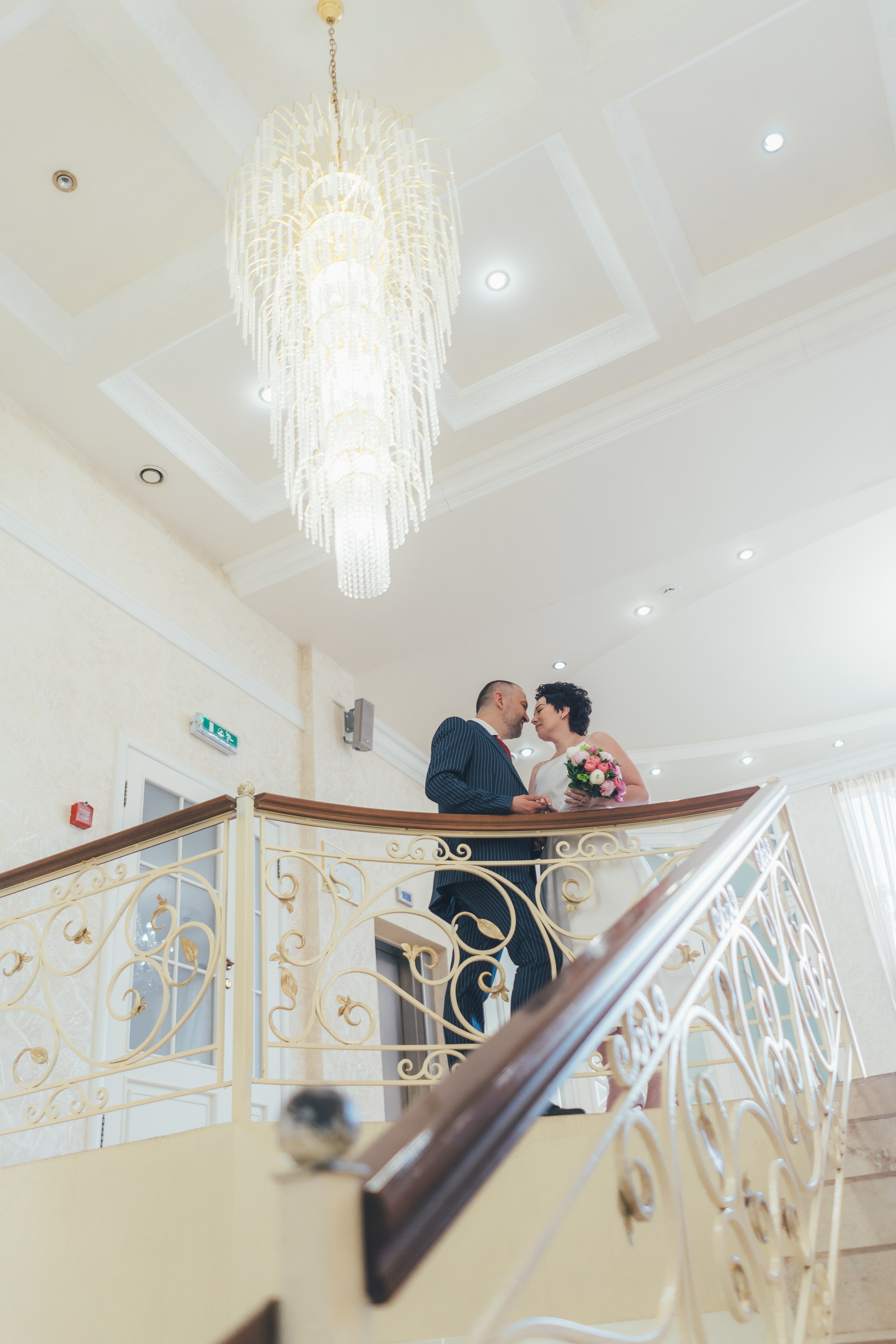 Ольга и Андрей, ЗАГС Железнодорожный, ВДНХ ресторан Московское небо. Наталья Дукалова фотограф Щелково Королев Пушкино Москва Балашиха