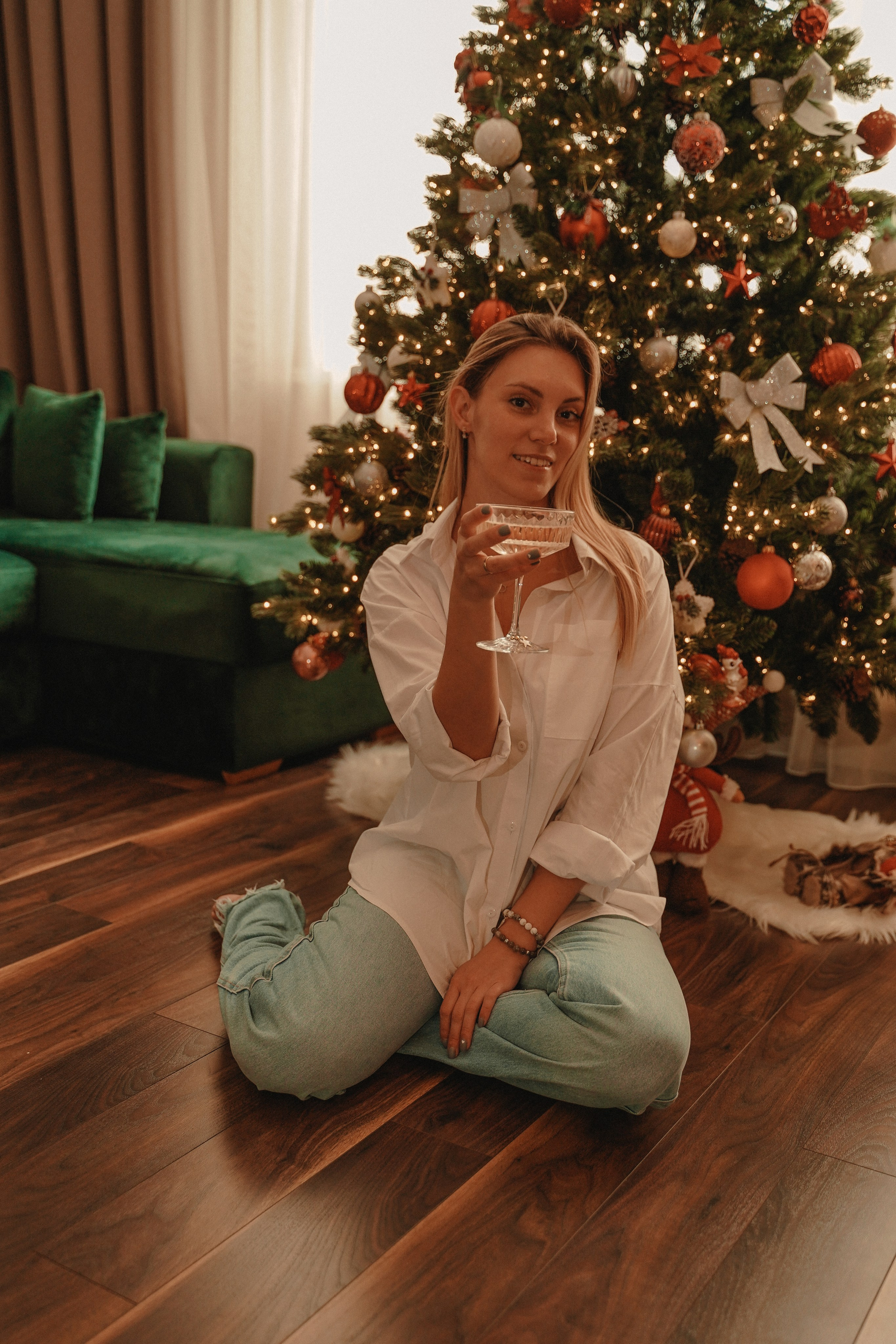 Домашняя Новогодняя фотосессия. Семейный и женский фотограф в Краснодаре Анастасия Приймак