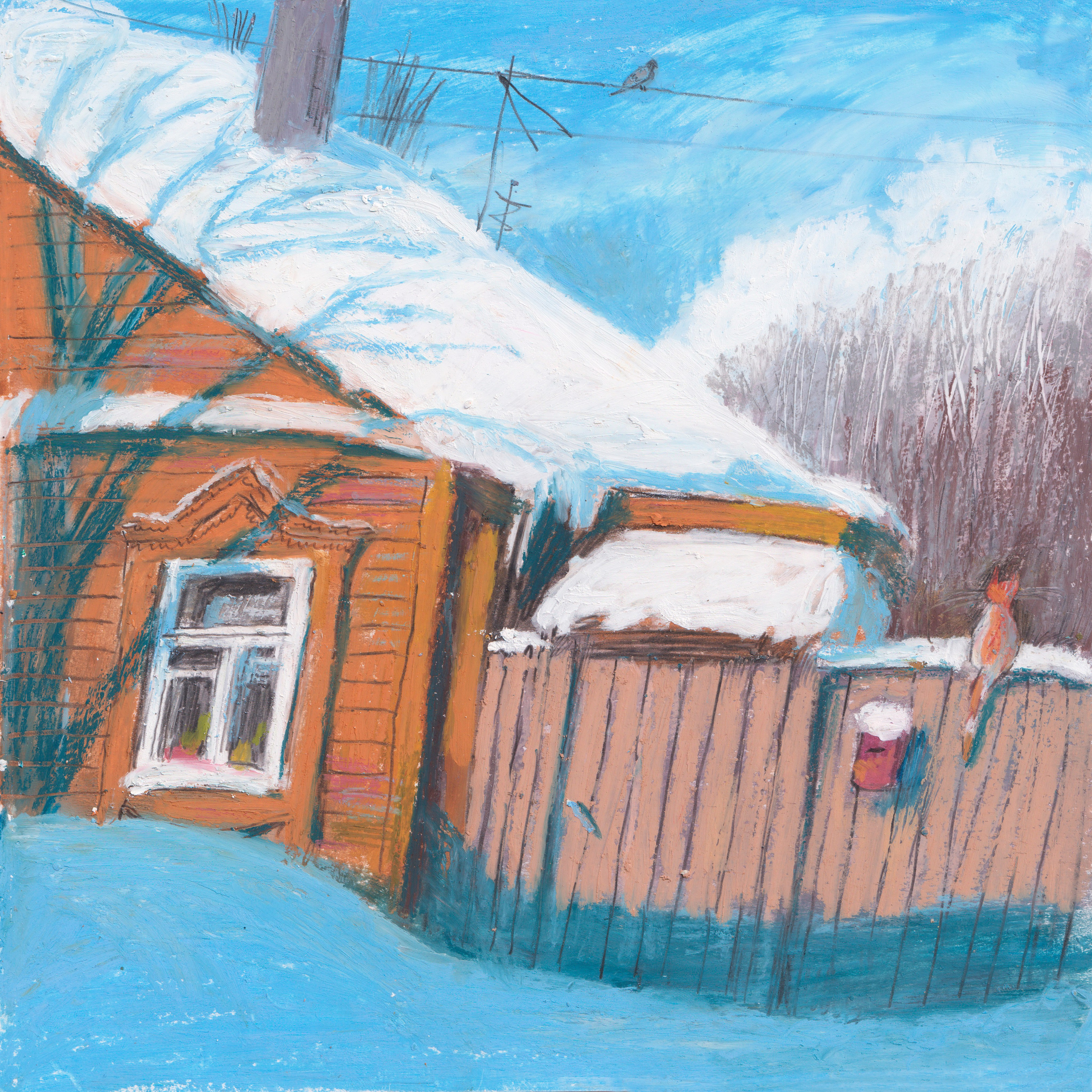 Пастель. Художник Карина Милосердова