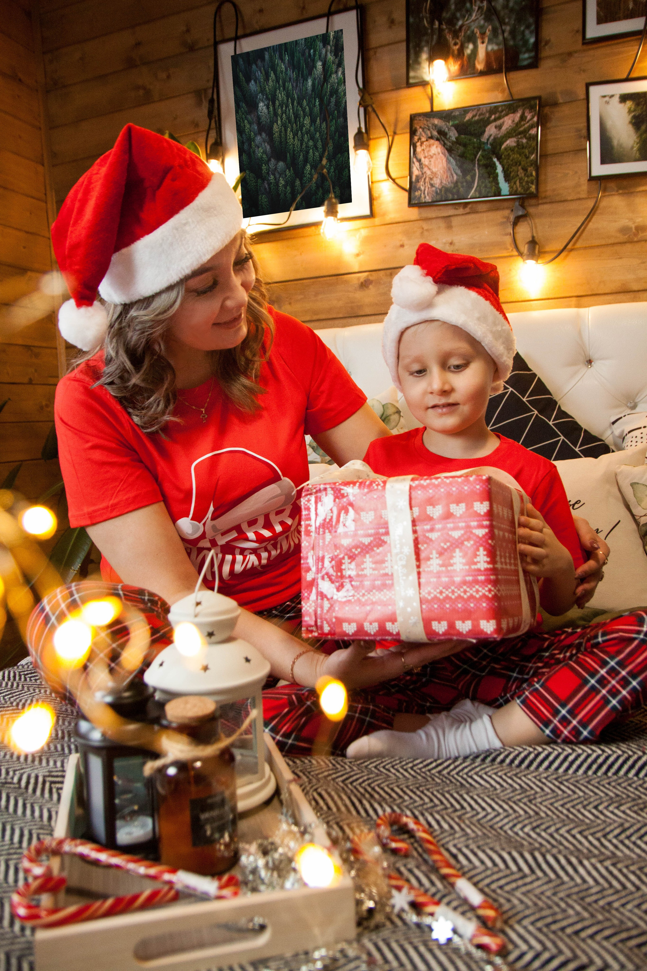Новогодняя фотосессия «Регина и динамик». Свадебный фотограф