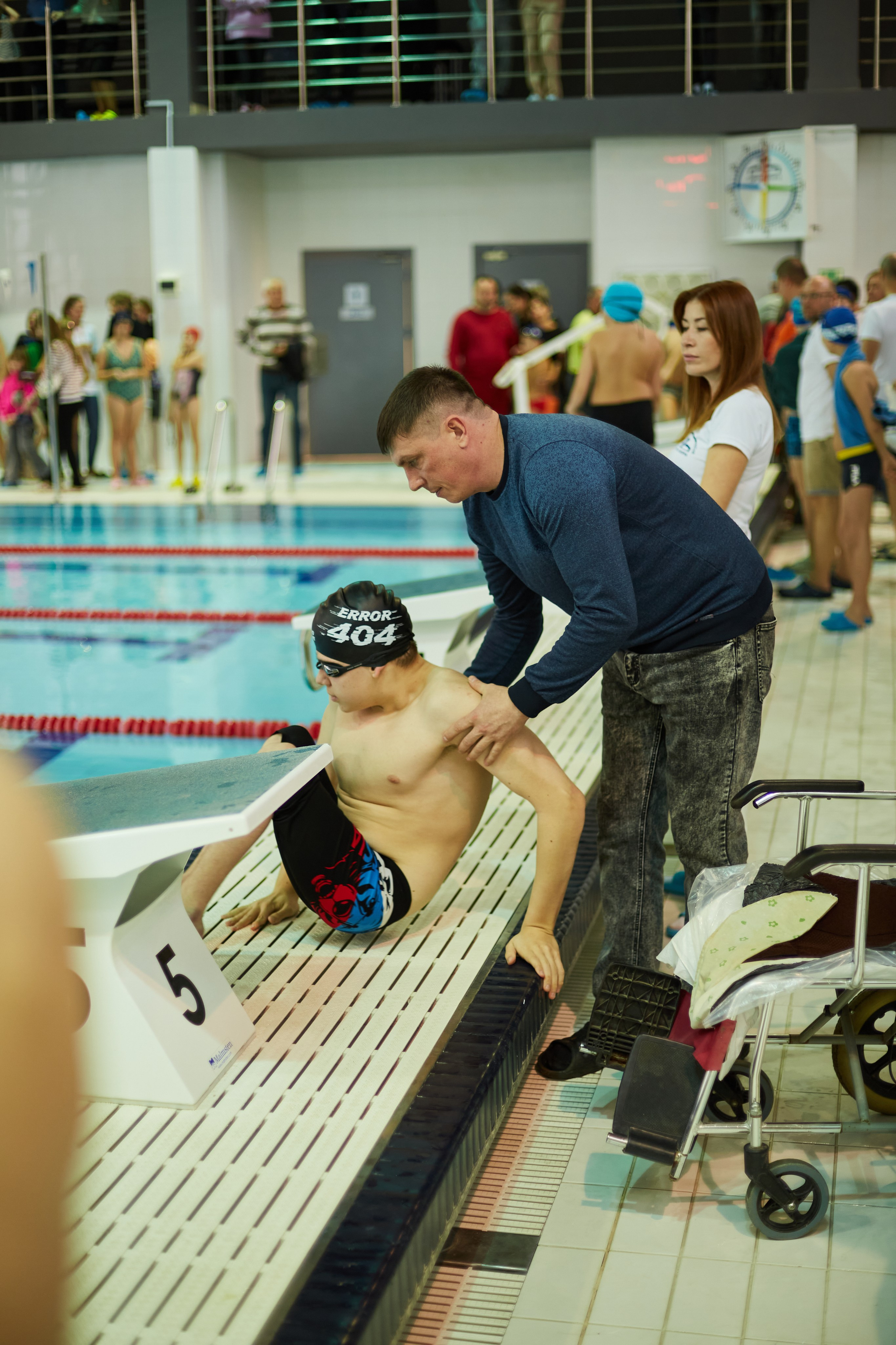 Особенный заплыв, Аксай, дворец спорта. Фотограф Зиновьев Михаил. Фотограф Зиновьев Михаил