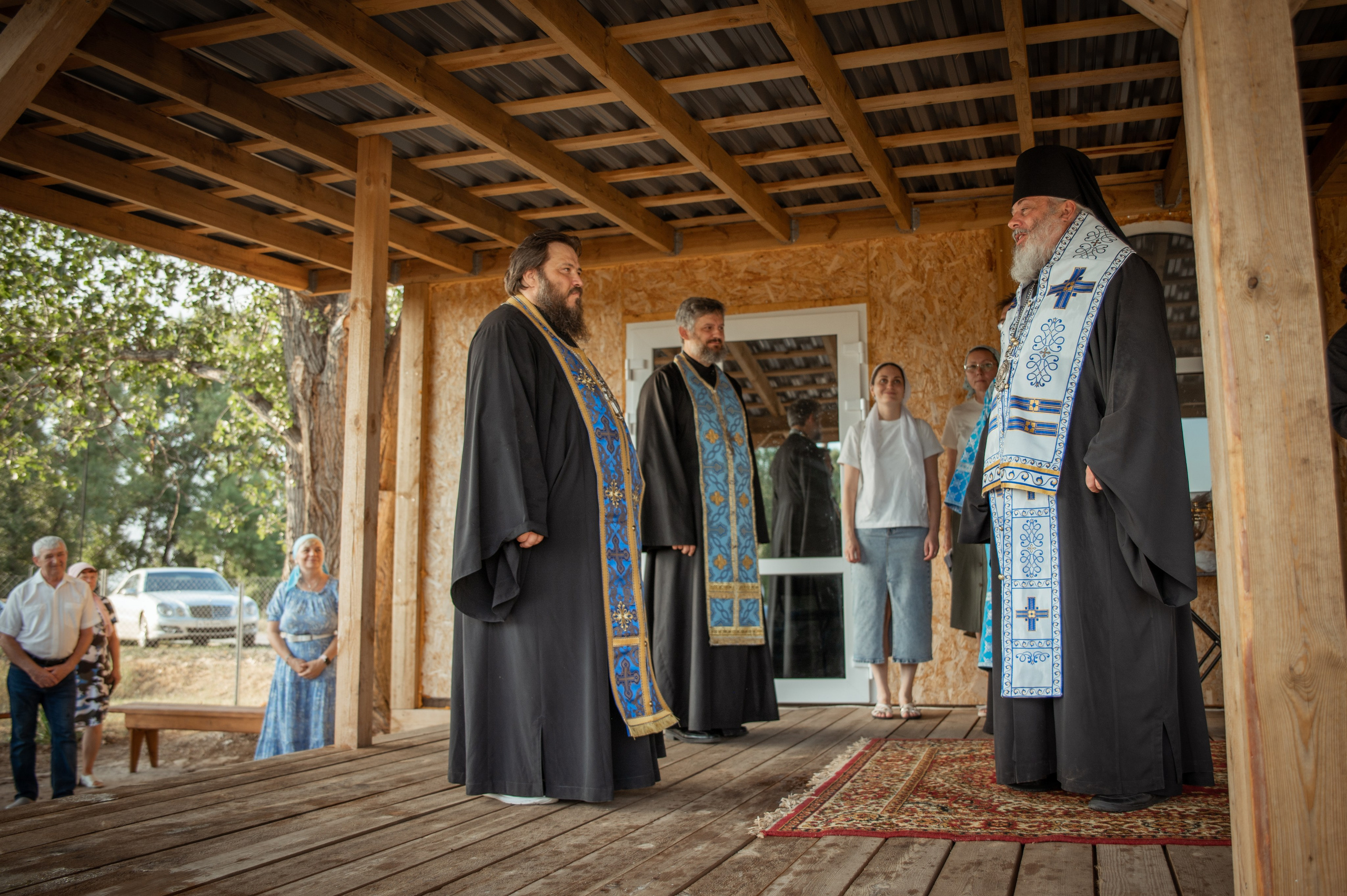 Освещение купола в храме Казанской иконы Божьей Матери х. Закутский. Церковный, семейный и репортажный фотограф Волгоград, Волжский