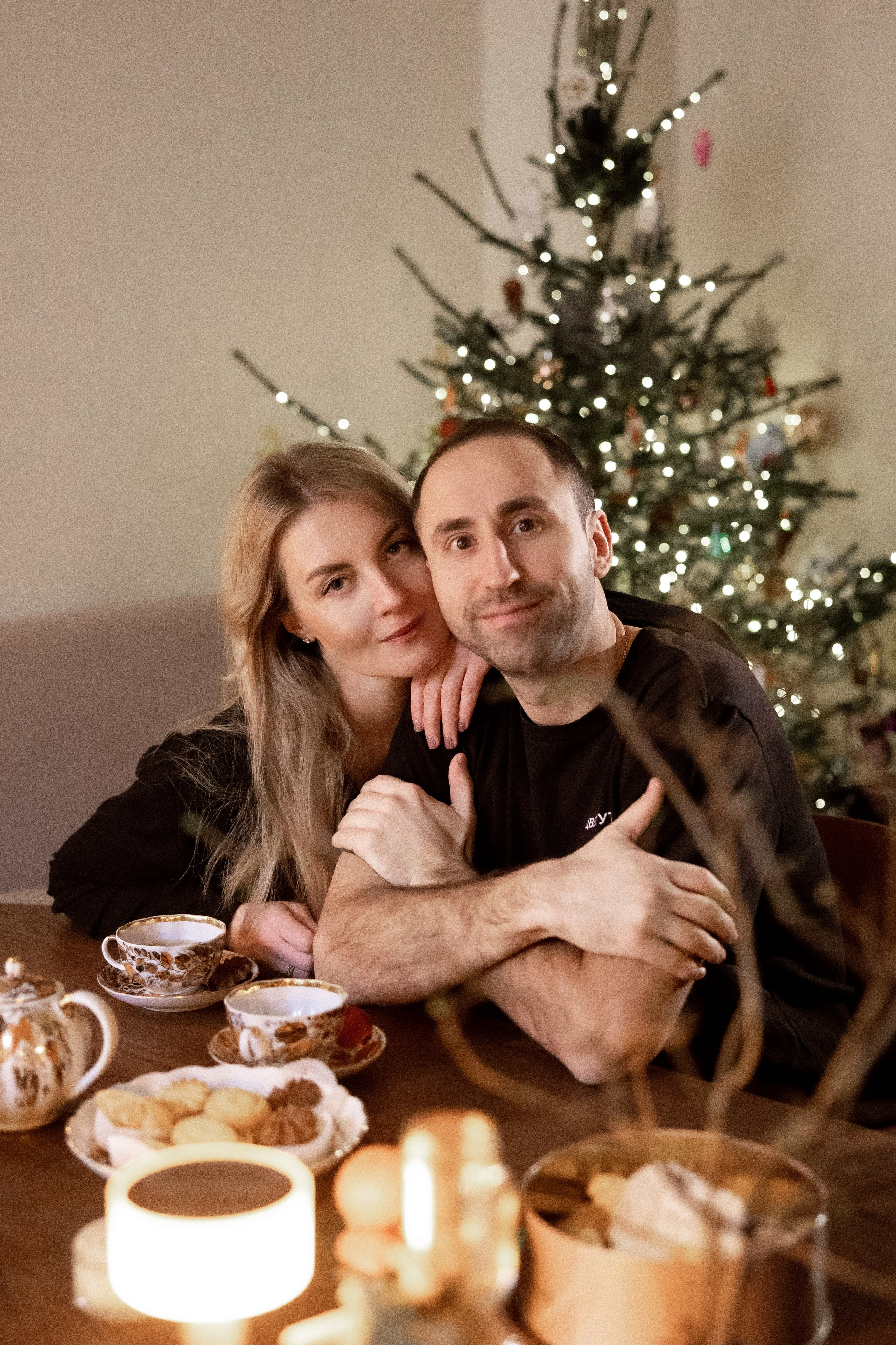 Домашняя новогодняя для Юлии. Семейный фотограф в Москве