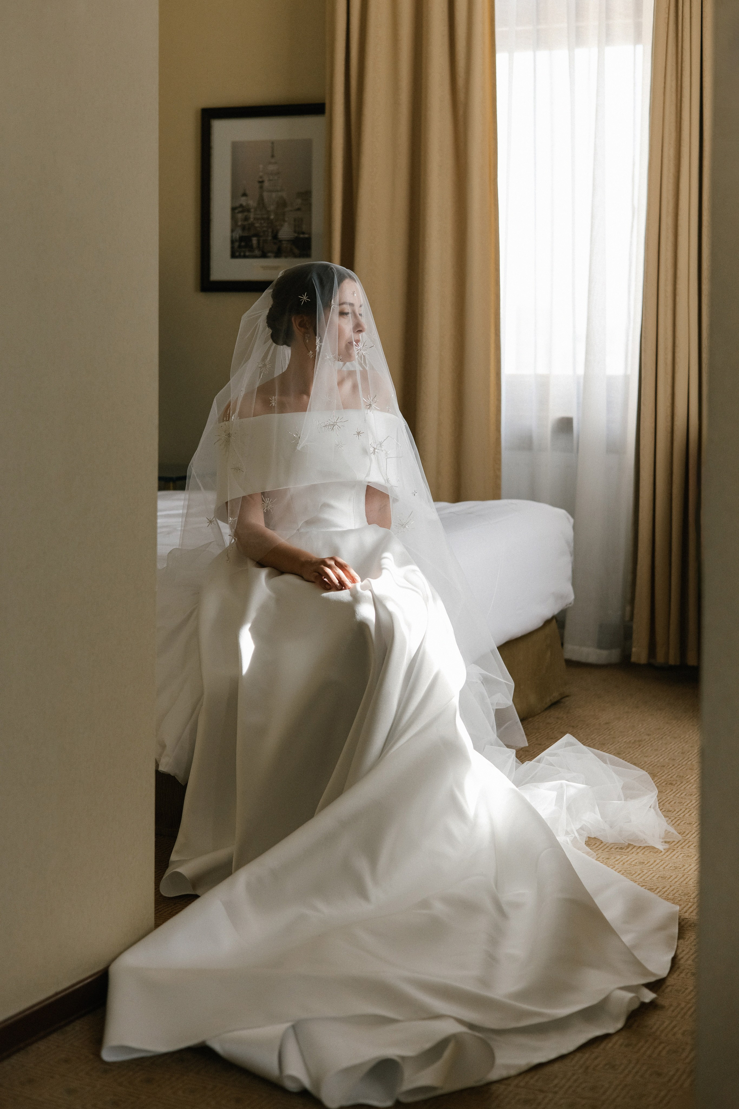 Свадебный банкет в отеле Хилтон Москва Ленинградская. Свадебный фотограф Москва