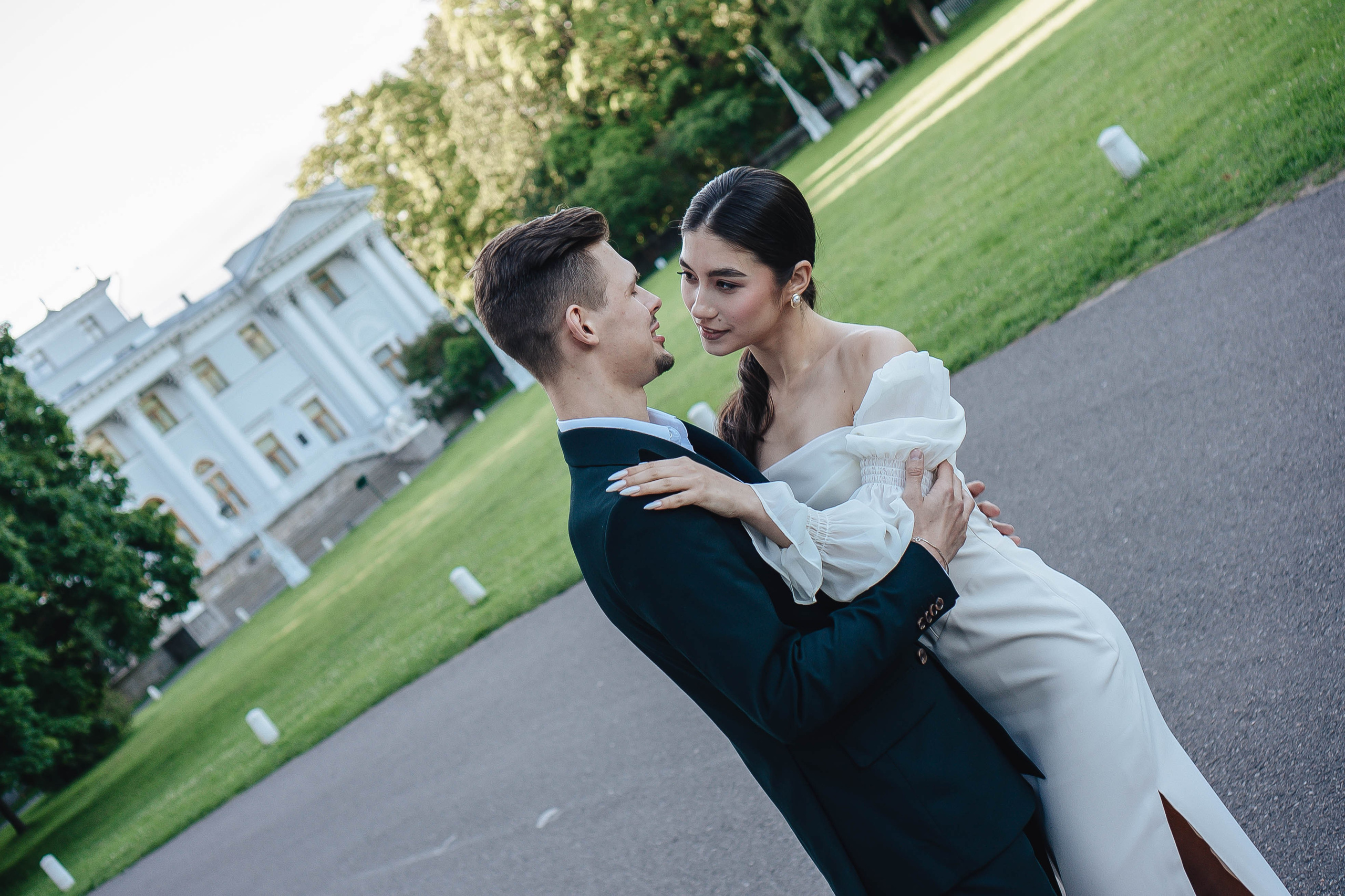 СВАДЕБНАЯ СЬЕМКА НА РАССВЕТЕ НА ЕЛАГИНОМ ОСТОРОВЕ. Профессиональный фотограф, Санкт-Петербург — Виктория Богомолова