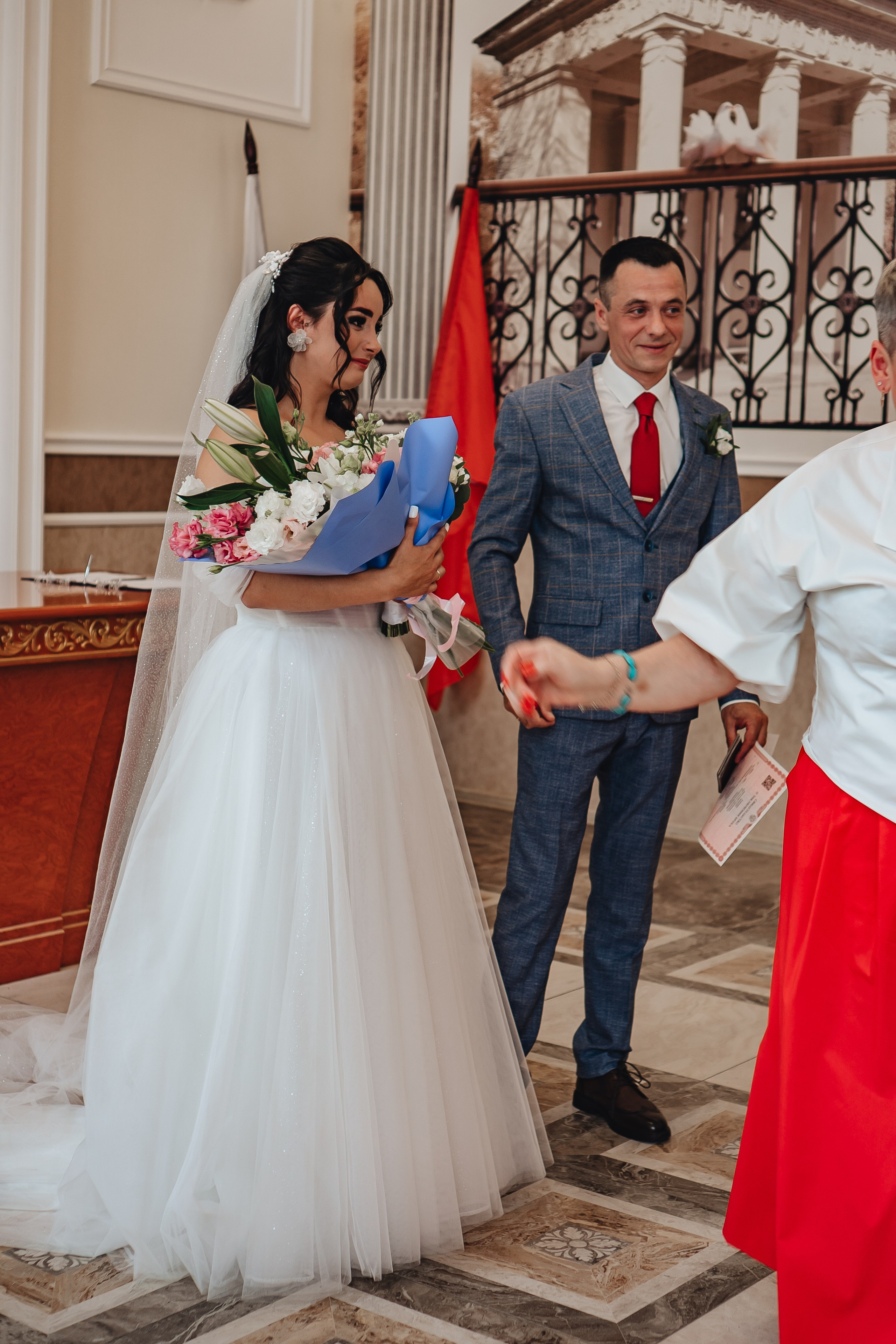 СВАДЕБНАЯ СЬЕМКА В ЗАГСЕ НА МОСКОВСКОМ ПРОСПЕКТЕ. Профессиональный фотограф, Санкт-Петербург — Виктория Богомолова