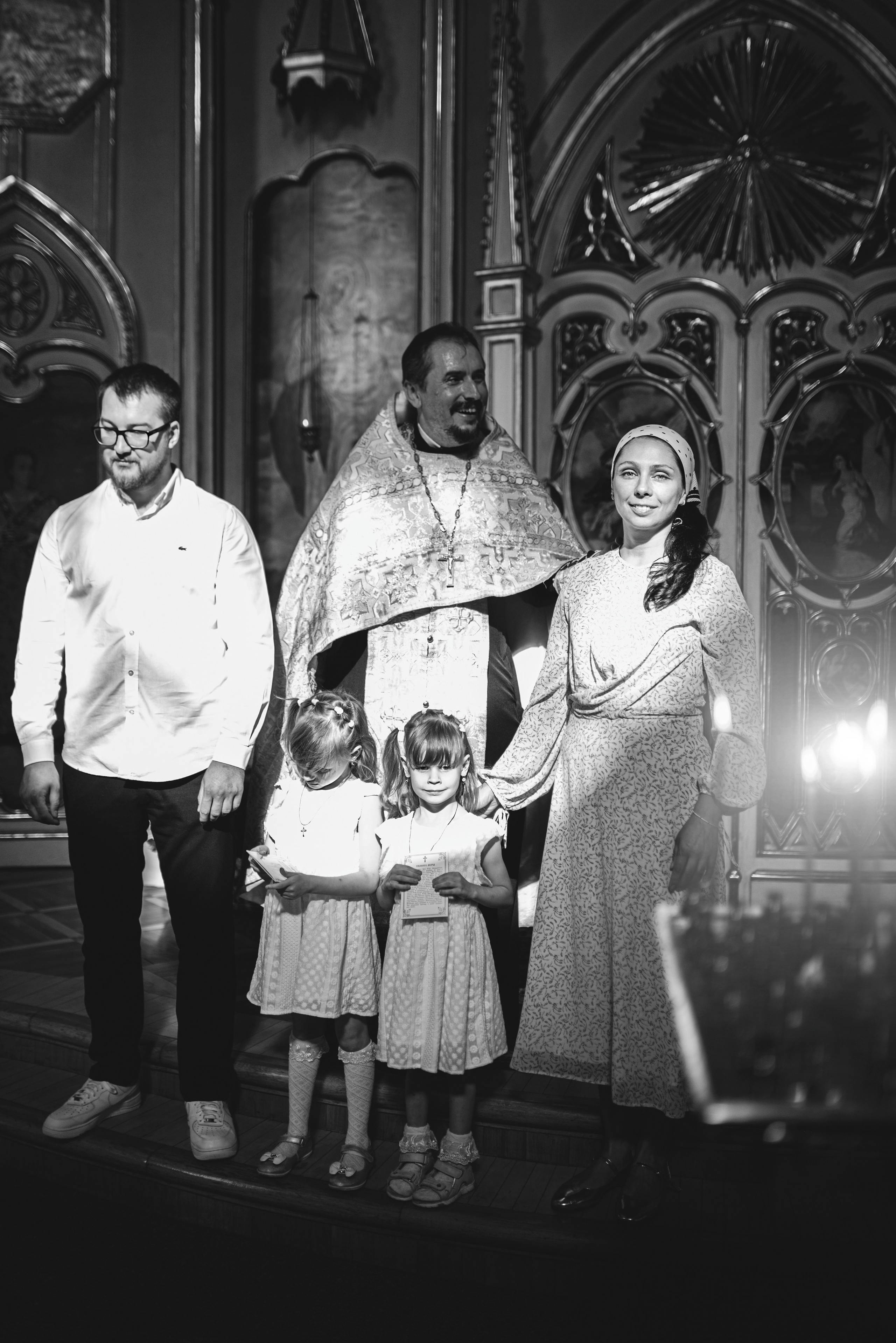 Крещение. Двойняшки. Семейный и детский фотограф в Санкт-Петербурге Светлана Юрьева