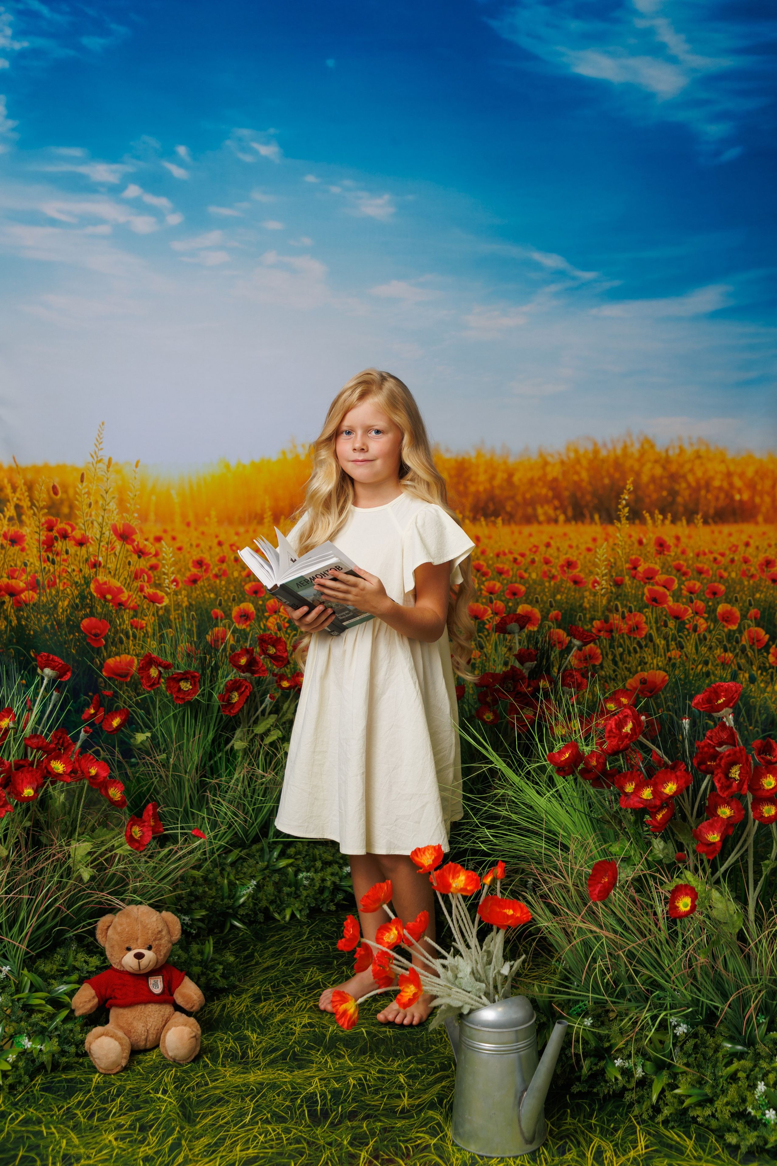 Маки. Детская фотостудия Москва