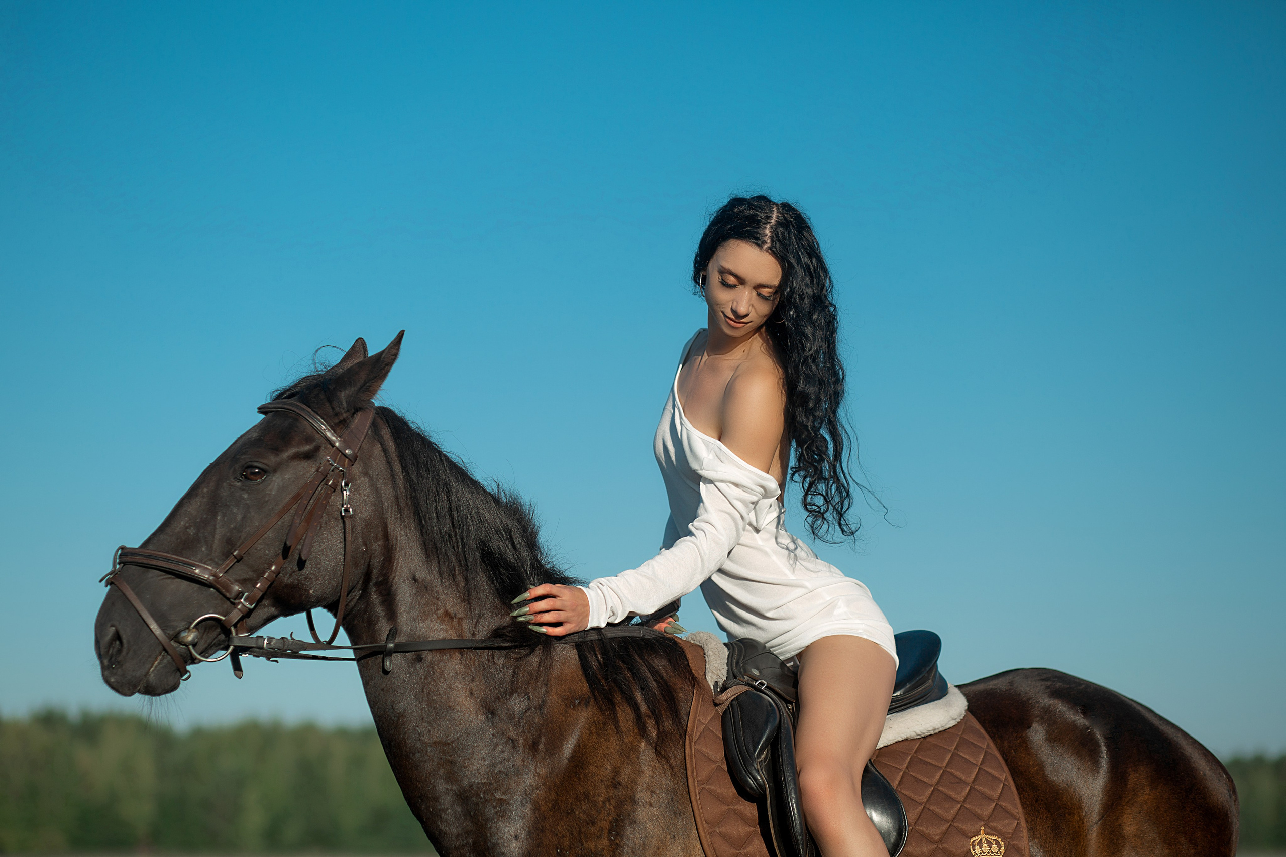 Фотосессия для Нади. Фотосессия с лошадьми в Нижнем Новгороде