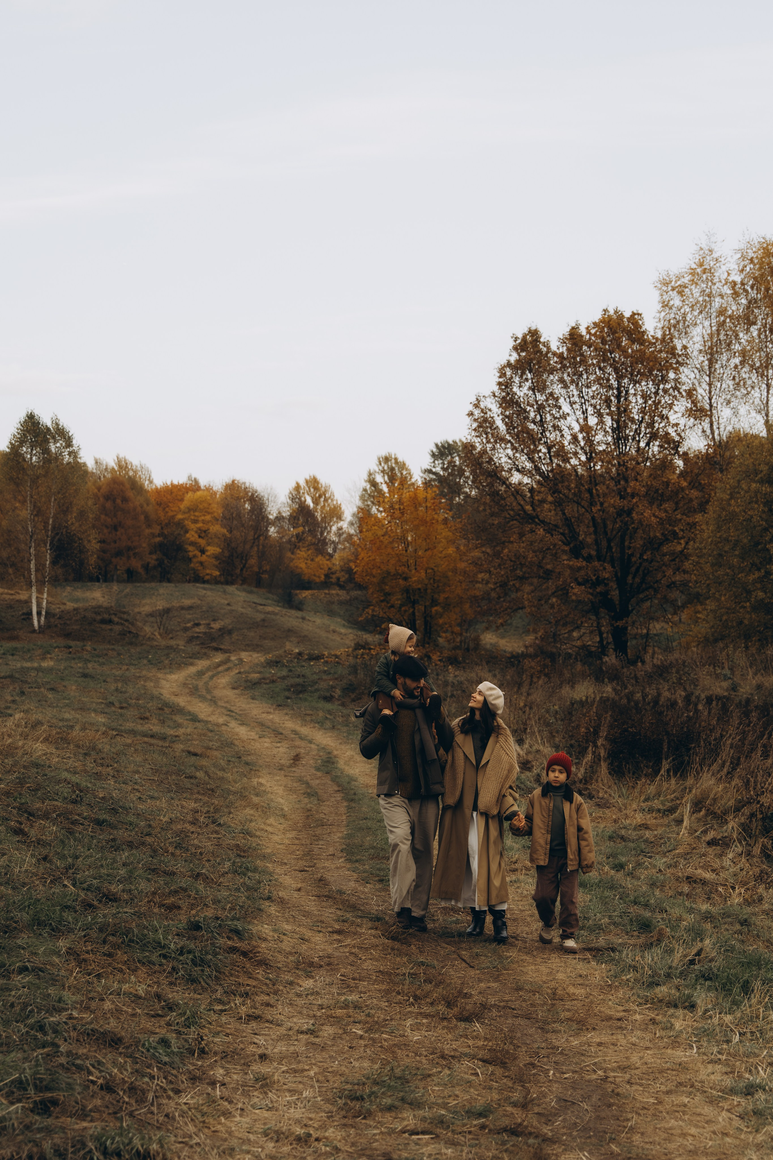Теплая осенняя история. Семейный фотограф в Москве Лоншакова Кристина