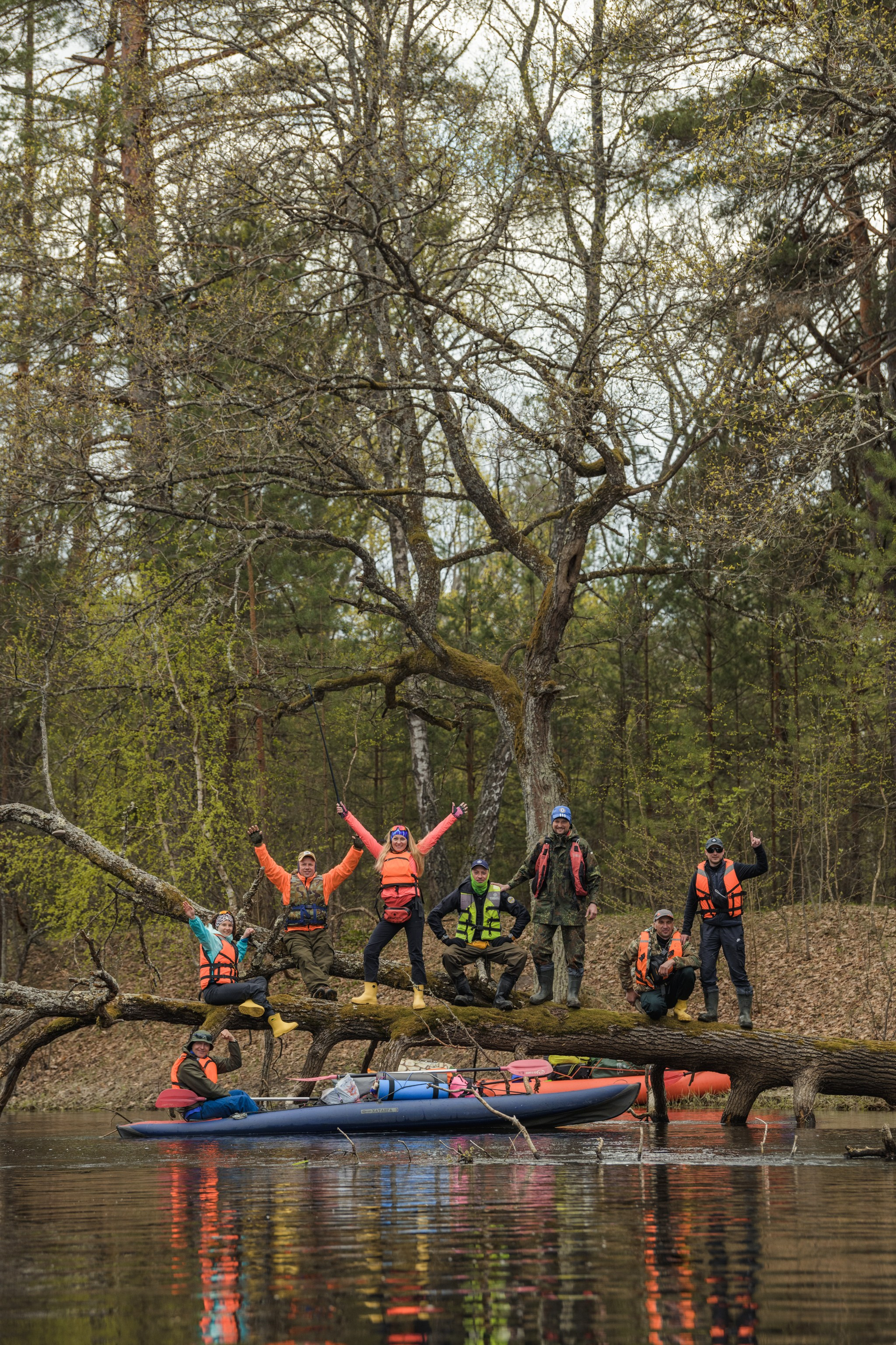 Водный поход 1-й кс по реке Случь. Репортажный фотограф Владимир Беляй