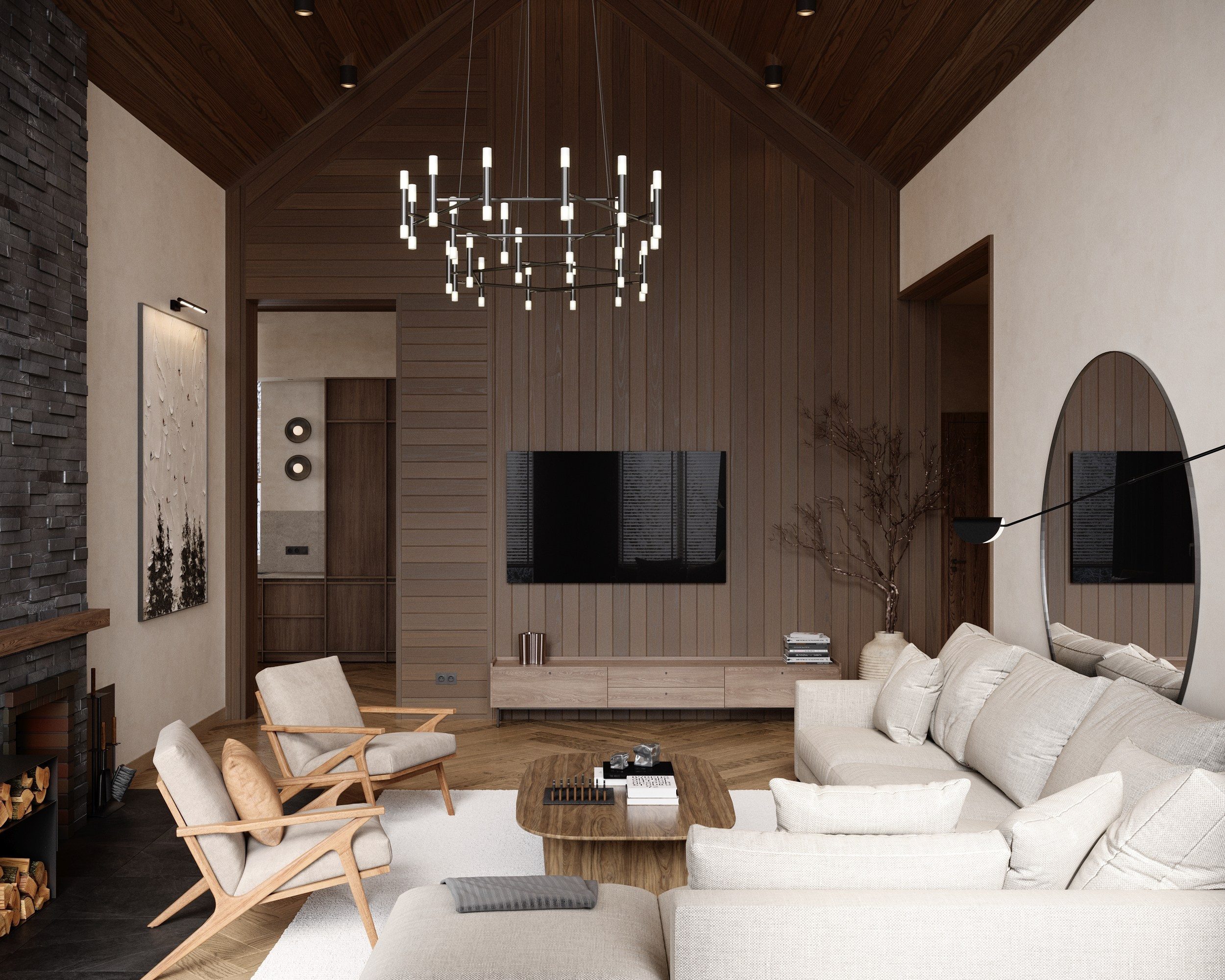 Дизайн дома в стиле Шале КП Бима. Архитектор-дизайнер в Казани