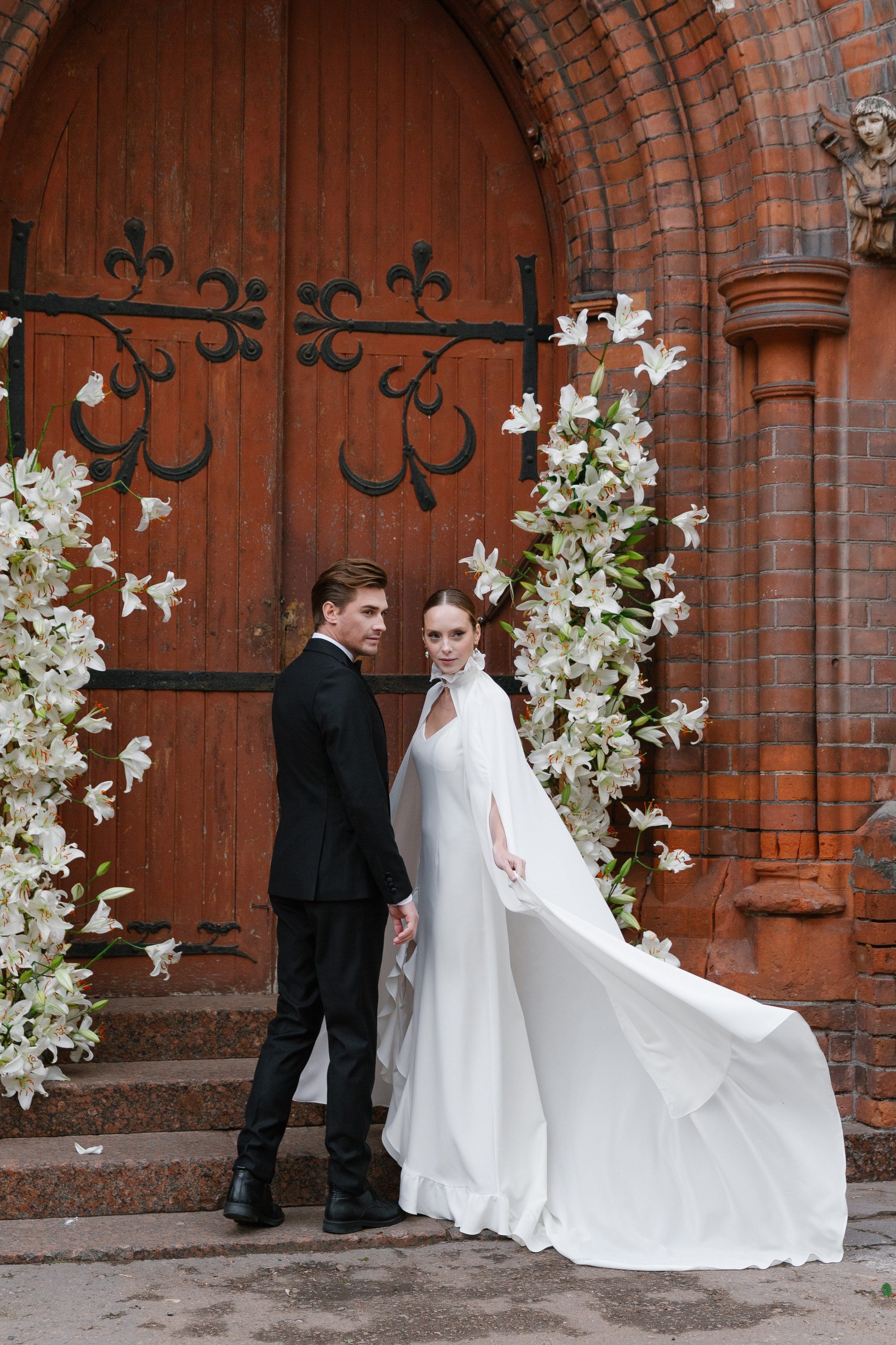 Съёмка в католической церкви. Свадебный фотограф Полина Панина