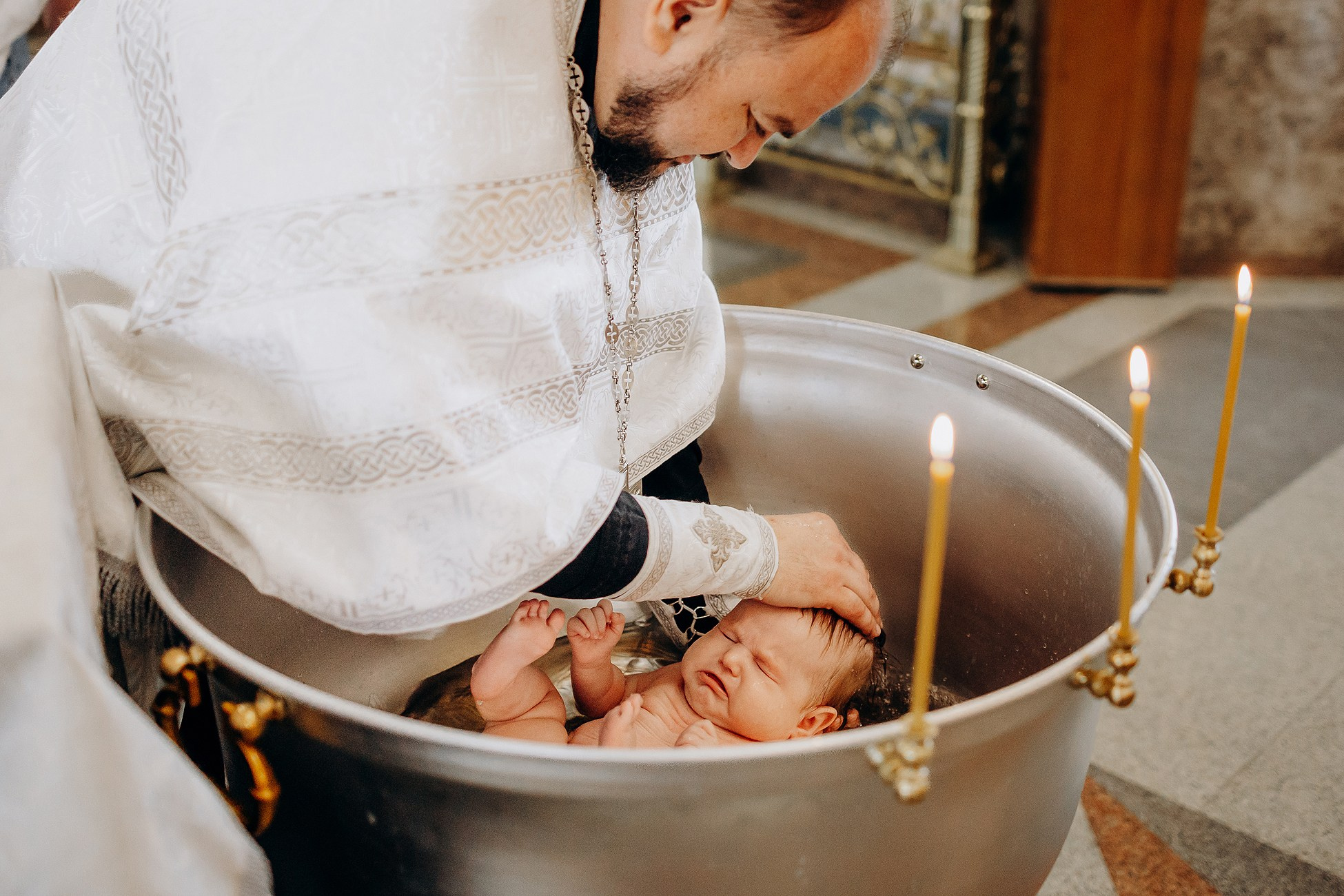 Крещение Александры. Семейный фотограф в Пензе Мария Левина