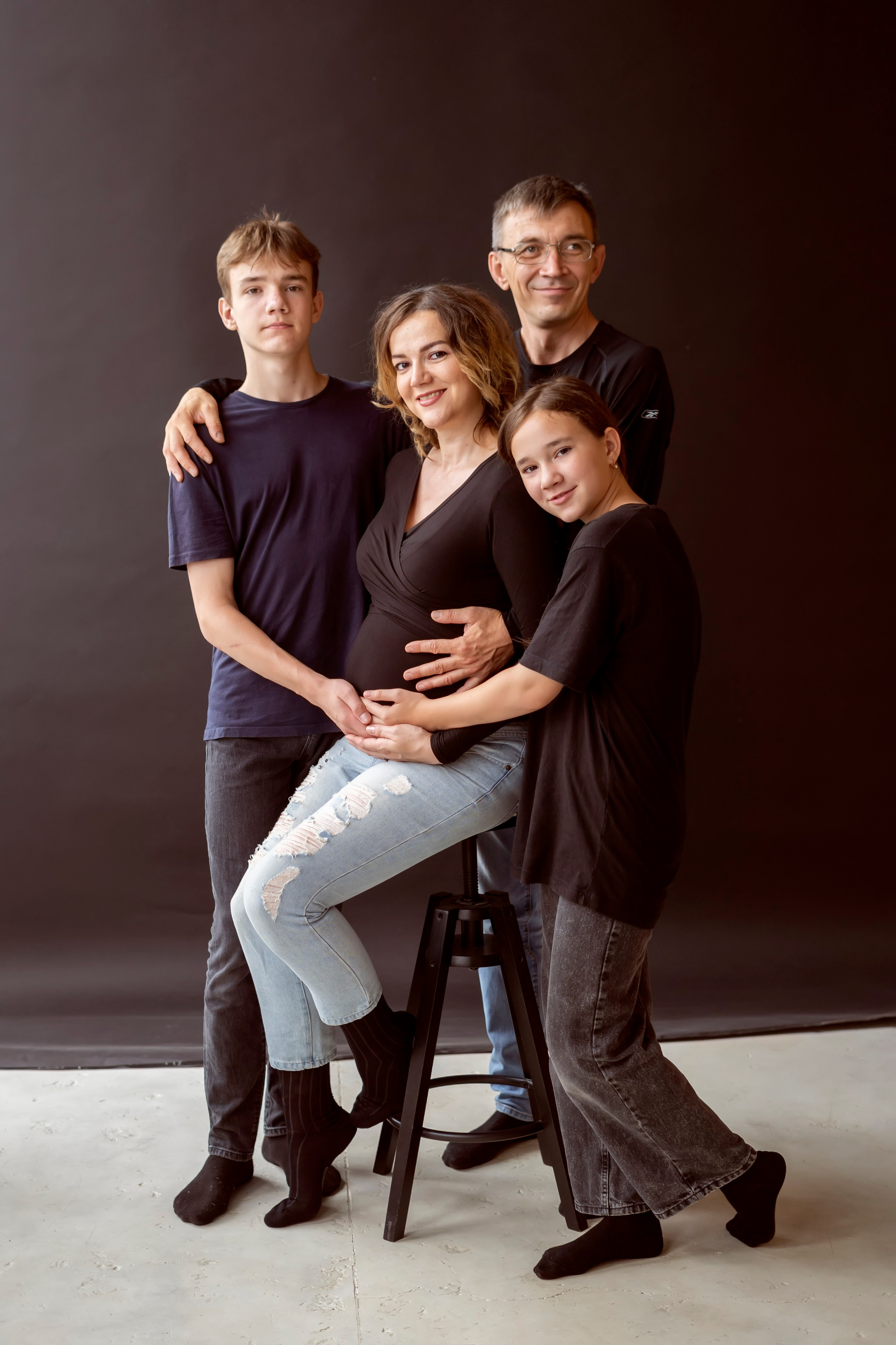 В студии Sreda. Семейный и детский фотограф в Хабаровске Анна Гриневич