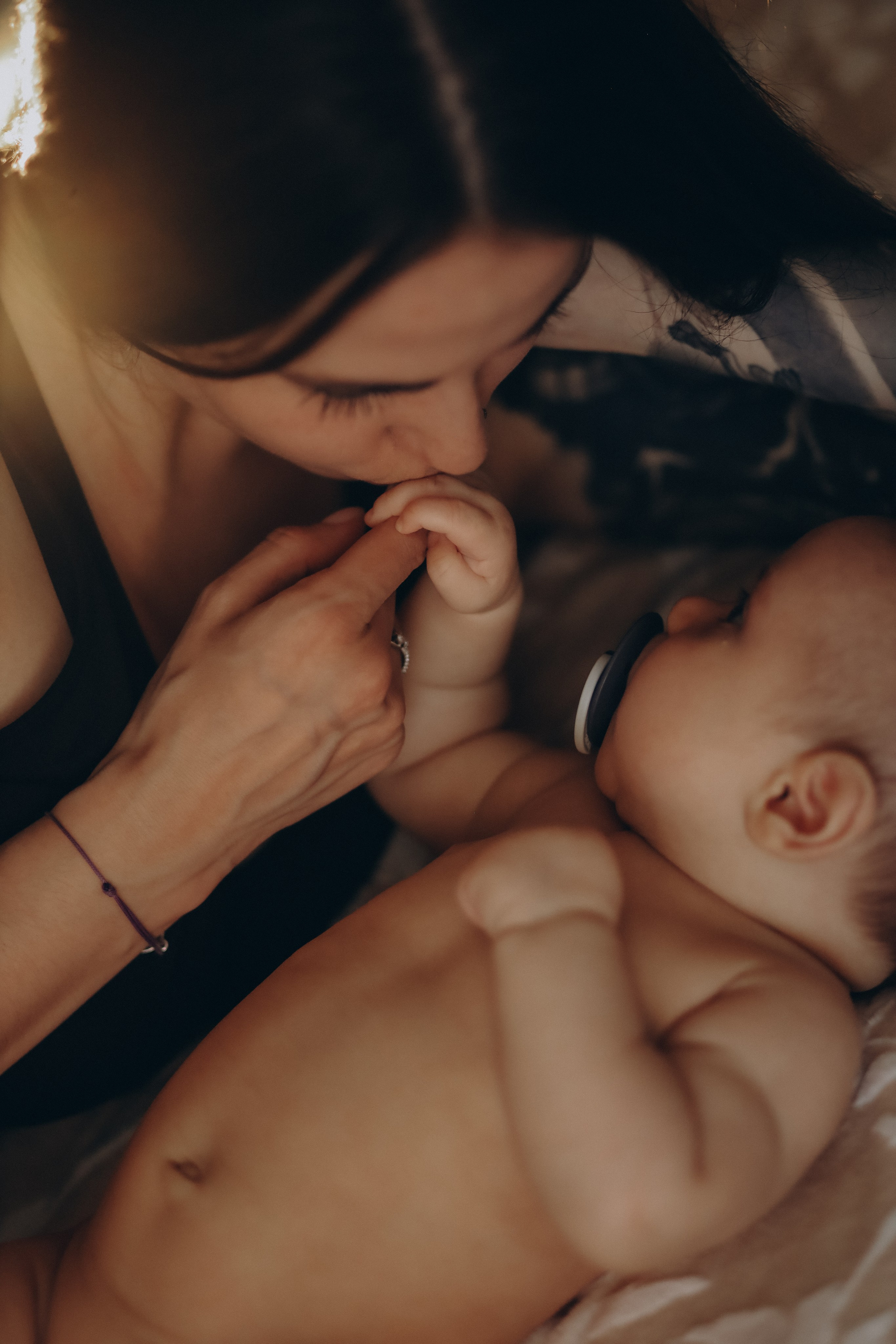 Мама, папа, я и 2 хвоста. Фотограф Новый Уренгой I Ньюборн I Фотограф материнства I ЯНАО