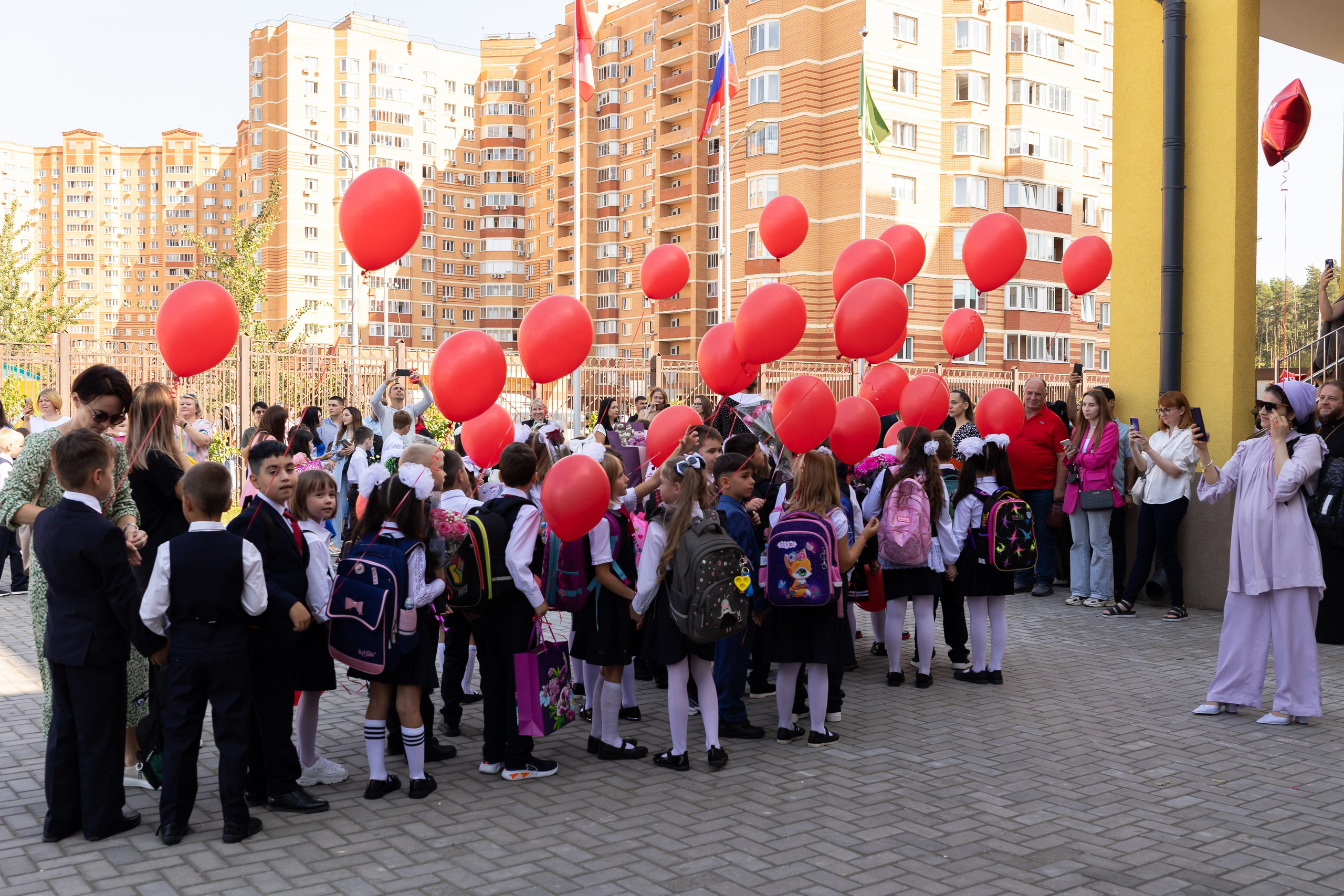 Линейка 1 сентября. Профессиональный Фотограф в Москве Андрей Славнов