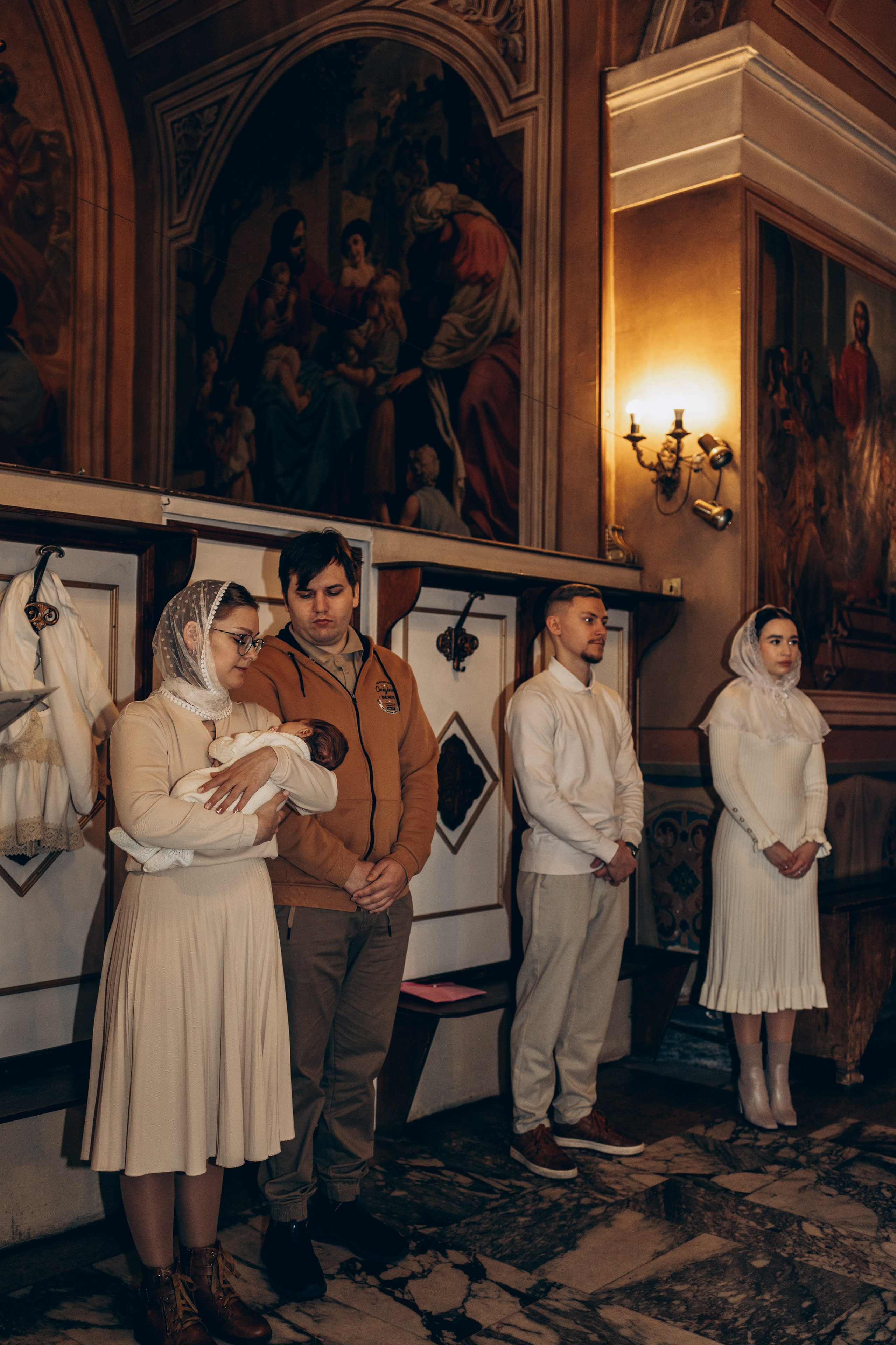 Крещение в Храме Воскресения Словущего в Даниловской Слободе. Главная