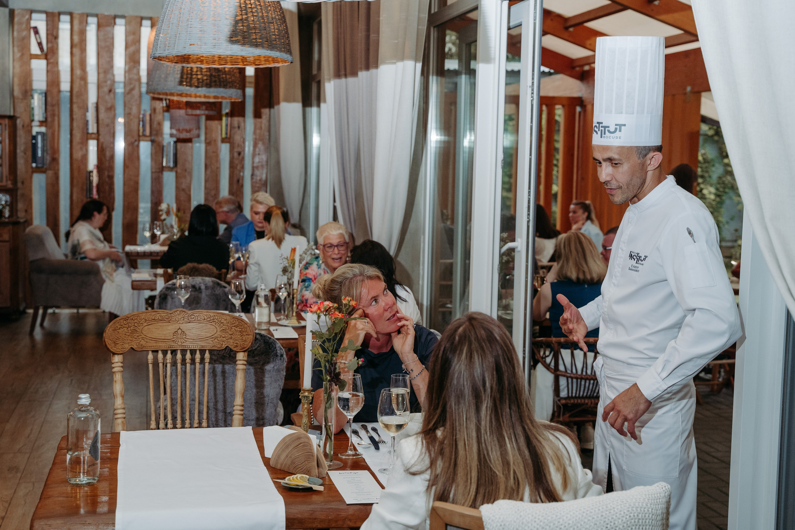 Открытый ужин с Mishlen Шеф Поварами. Репортажный и свадебный фотограф в Москве Рая Небогатова