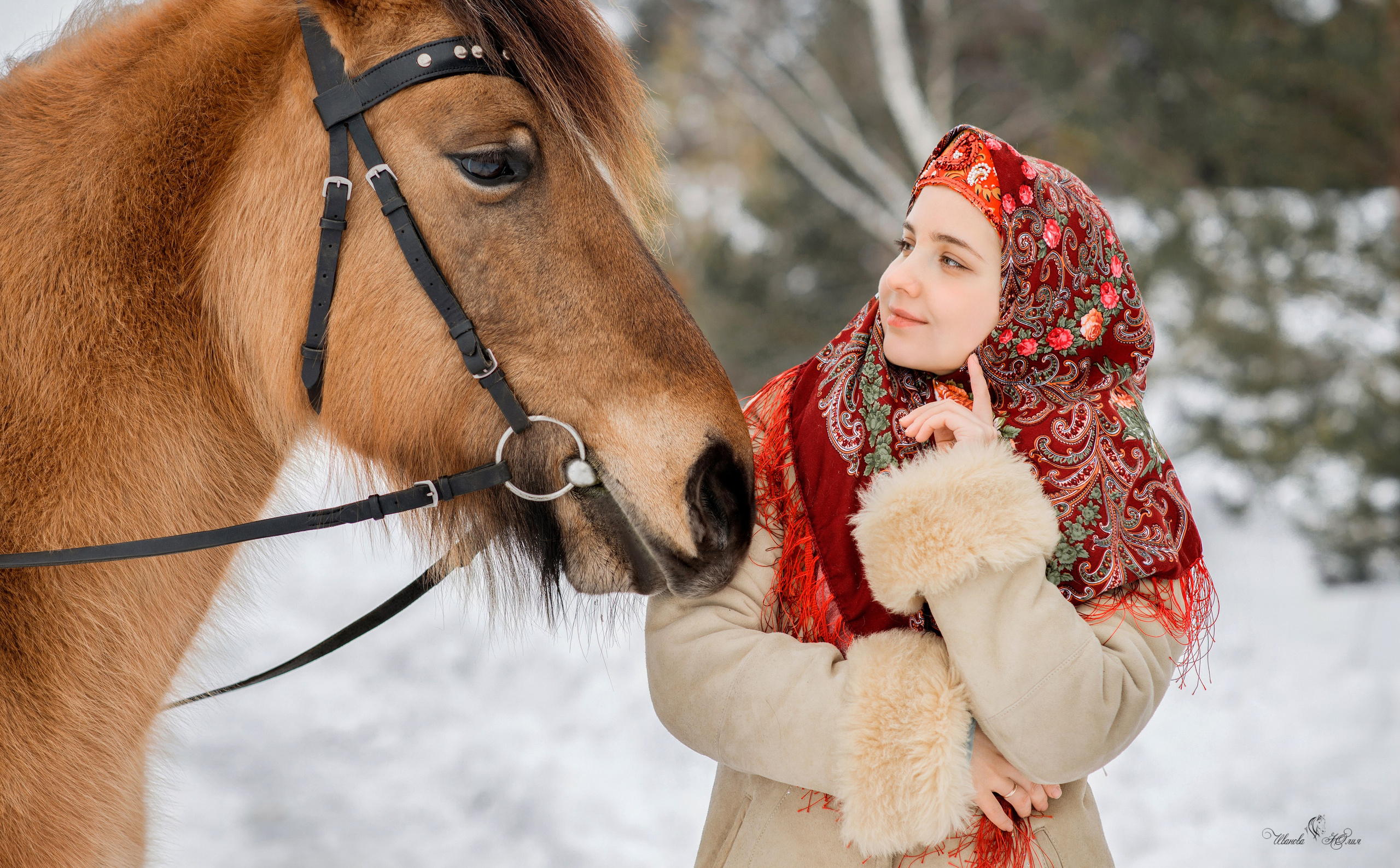 Настенька и Камелия. Конный фотограф в Саратове Юлия Иванова
