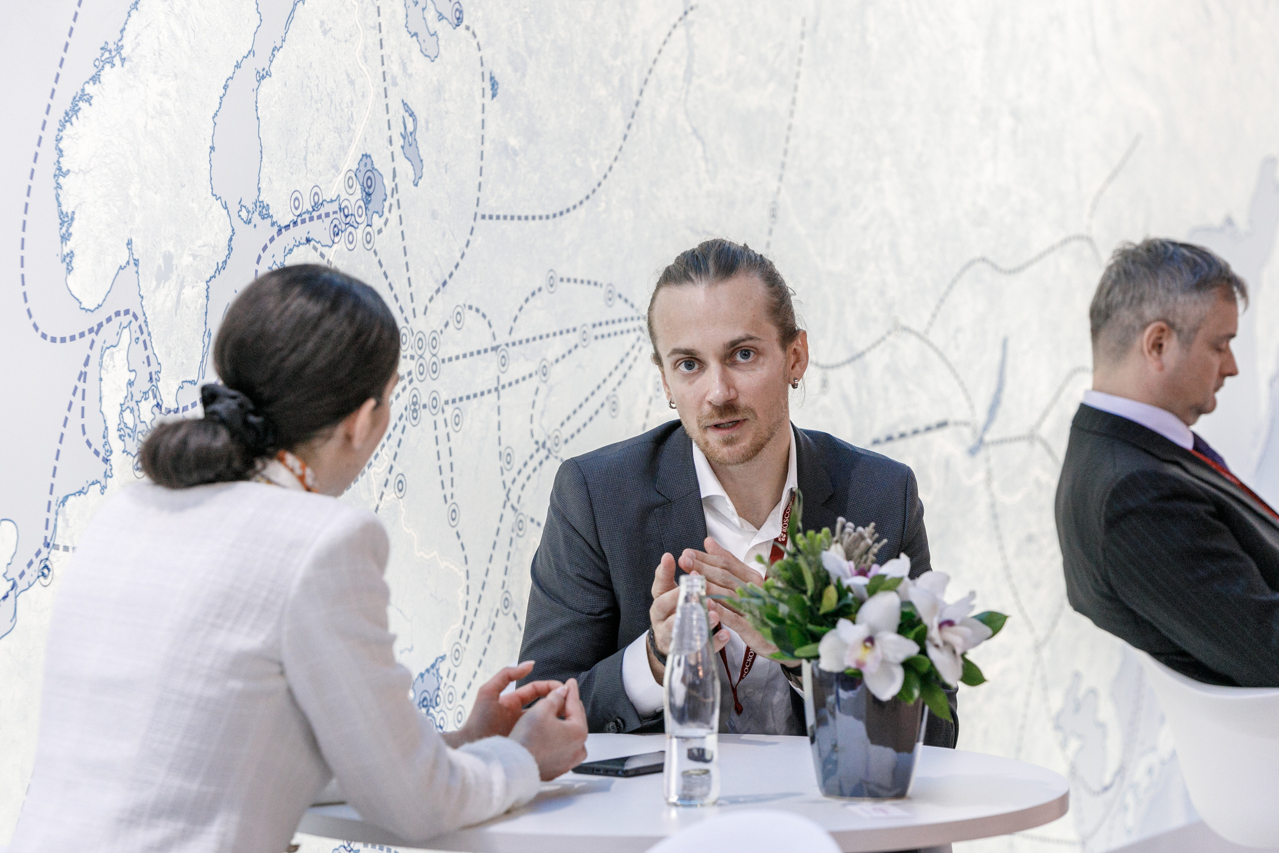 25-й Международный экономический форум. Photographer Sergei Miroshnikov