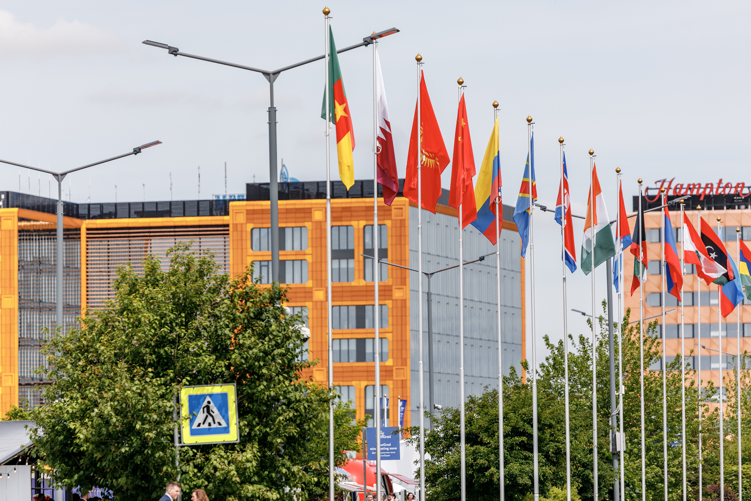 25-й Международный экономический форум. Photographer Sergei Miroshnikov