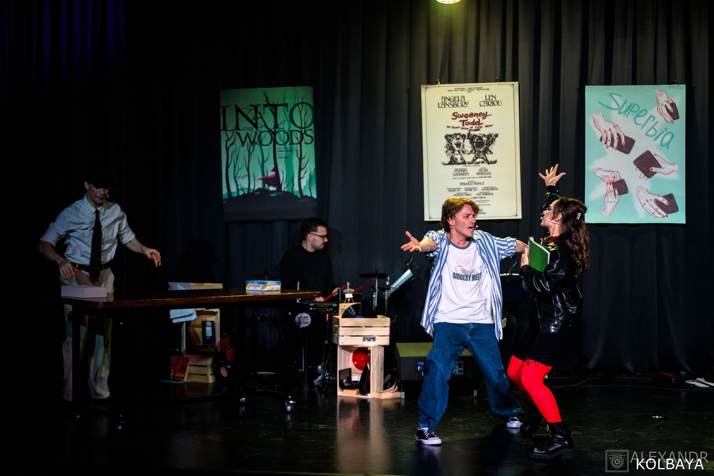 Мюзикл Тик-Так. Концертный и театральный репортажный фотограф в Москве Александр Колбая