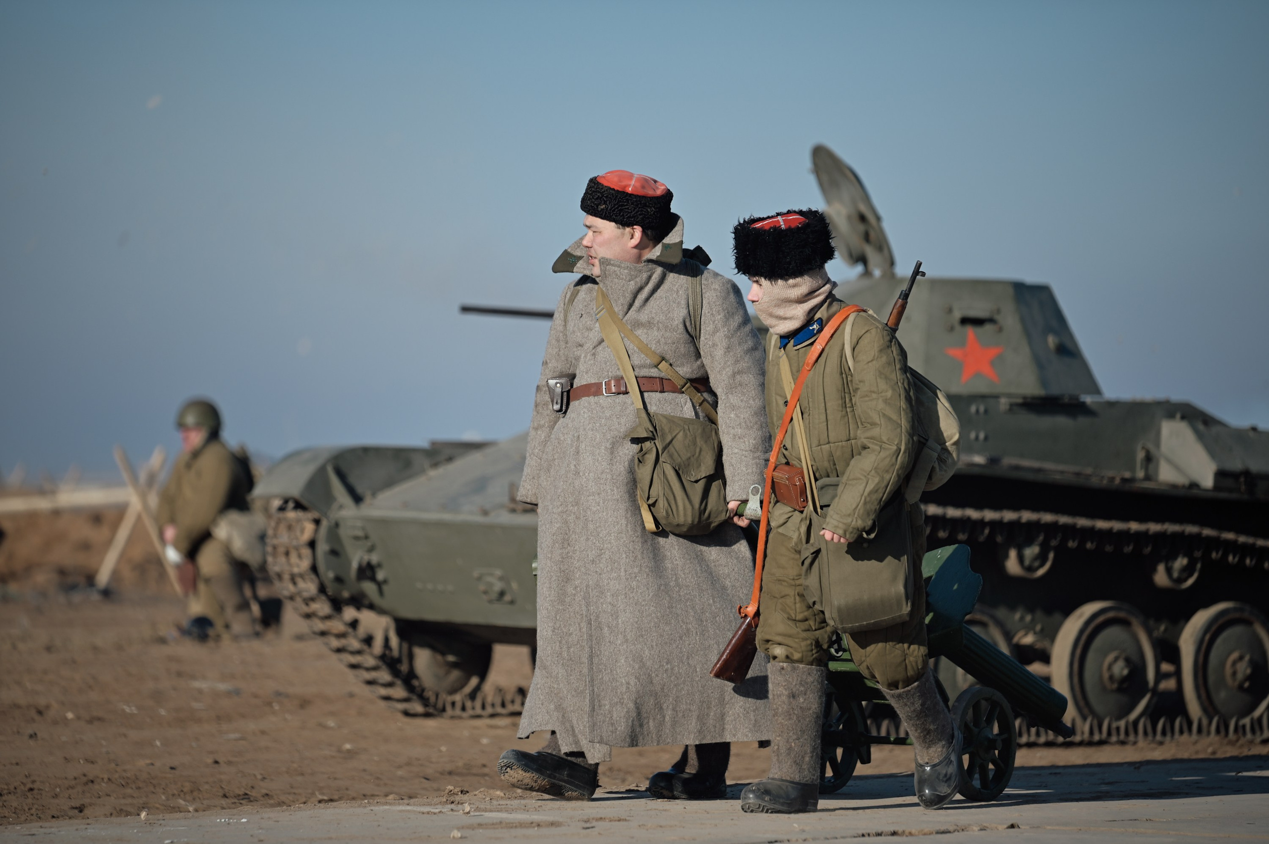 «За Сталинград». Военно-историческая реконструкция 2025. Фотограф в Волгограде Виталий Самойлов