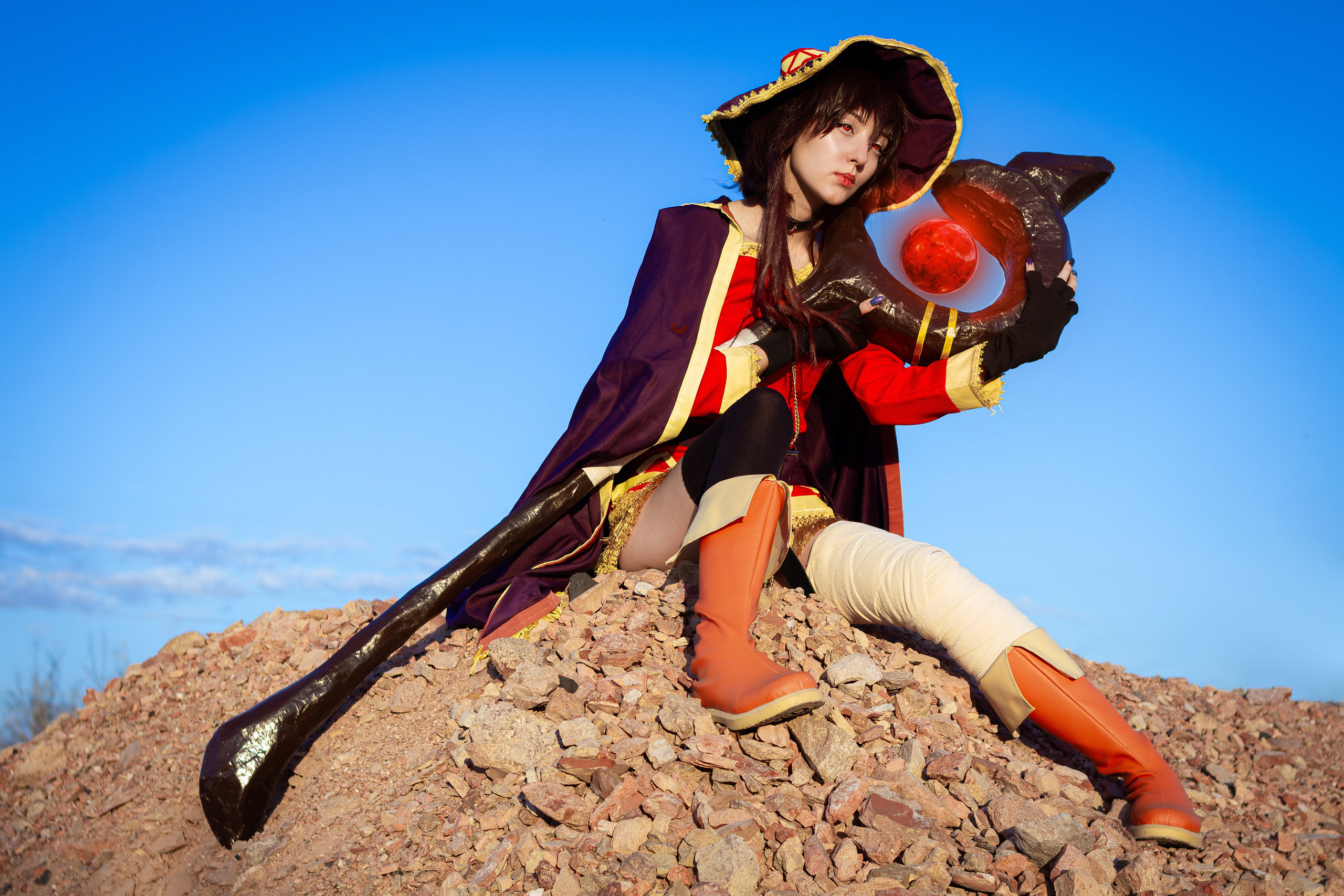 KonoSuba: Богиня благословляет этот прекрасный мир! (Мегумин). Фотограф в Новокузнецке