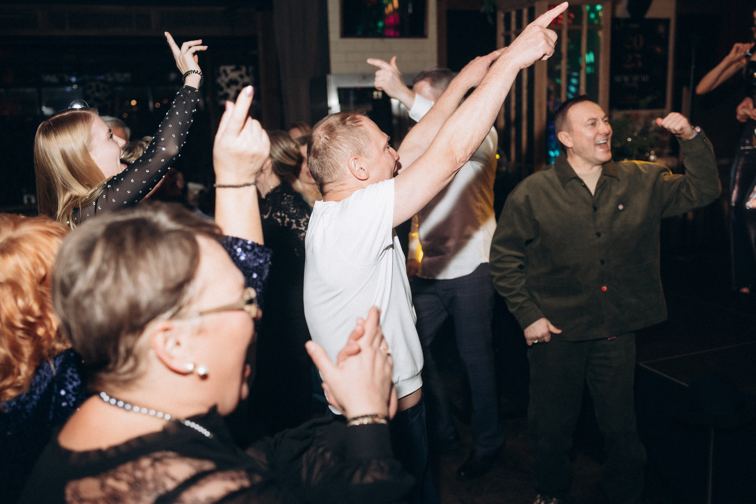 Новогодний корпоратив ресторан Рибай. Фотограф Артем Бросов в Санкт-Петербурге и Дубае