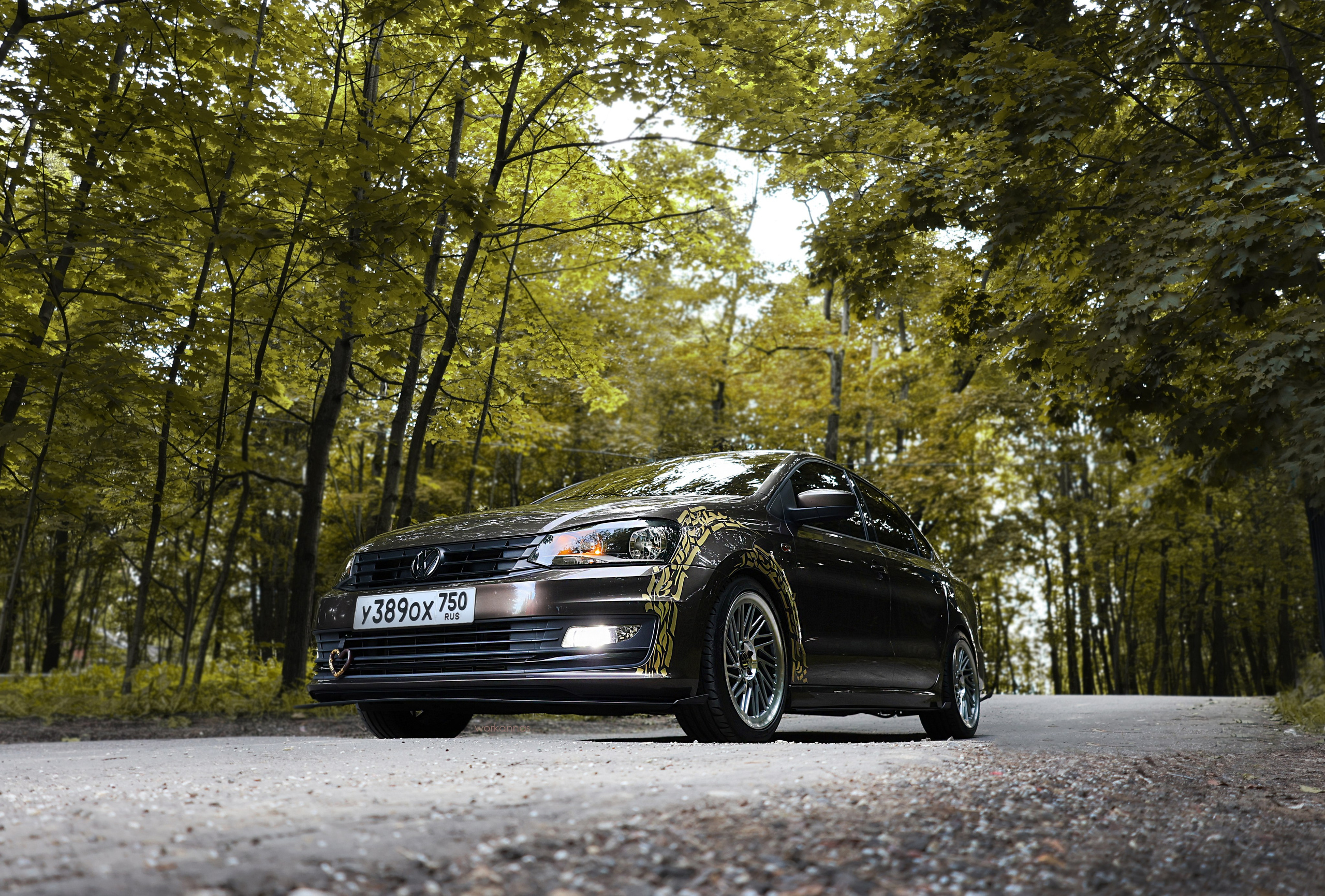 VW Polo — Chocolate. Фотограф Анна Гаврилова
