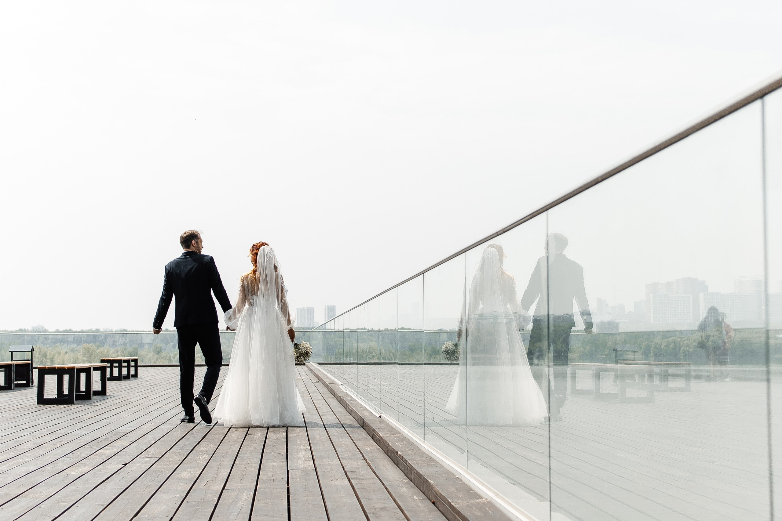 Полный отрыв. Свадебный  фотограф Новосибирск