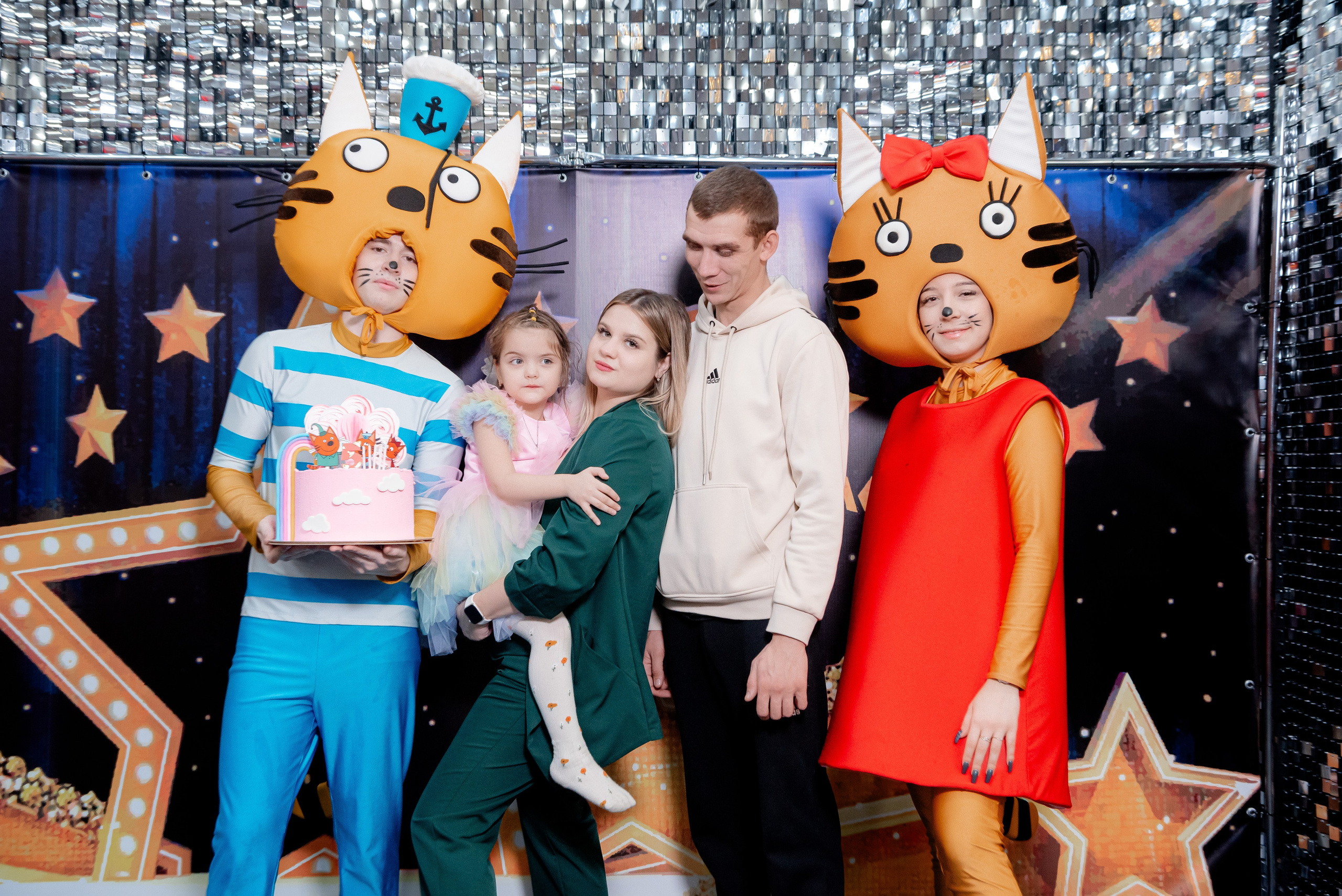 ДР В Локо Мотив Аниматоры Три кота. Фотограф в Волгограде и Волжском Александр Горбань