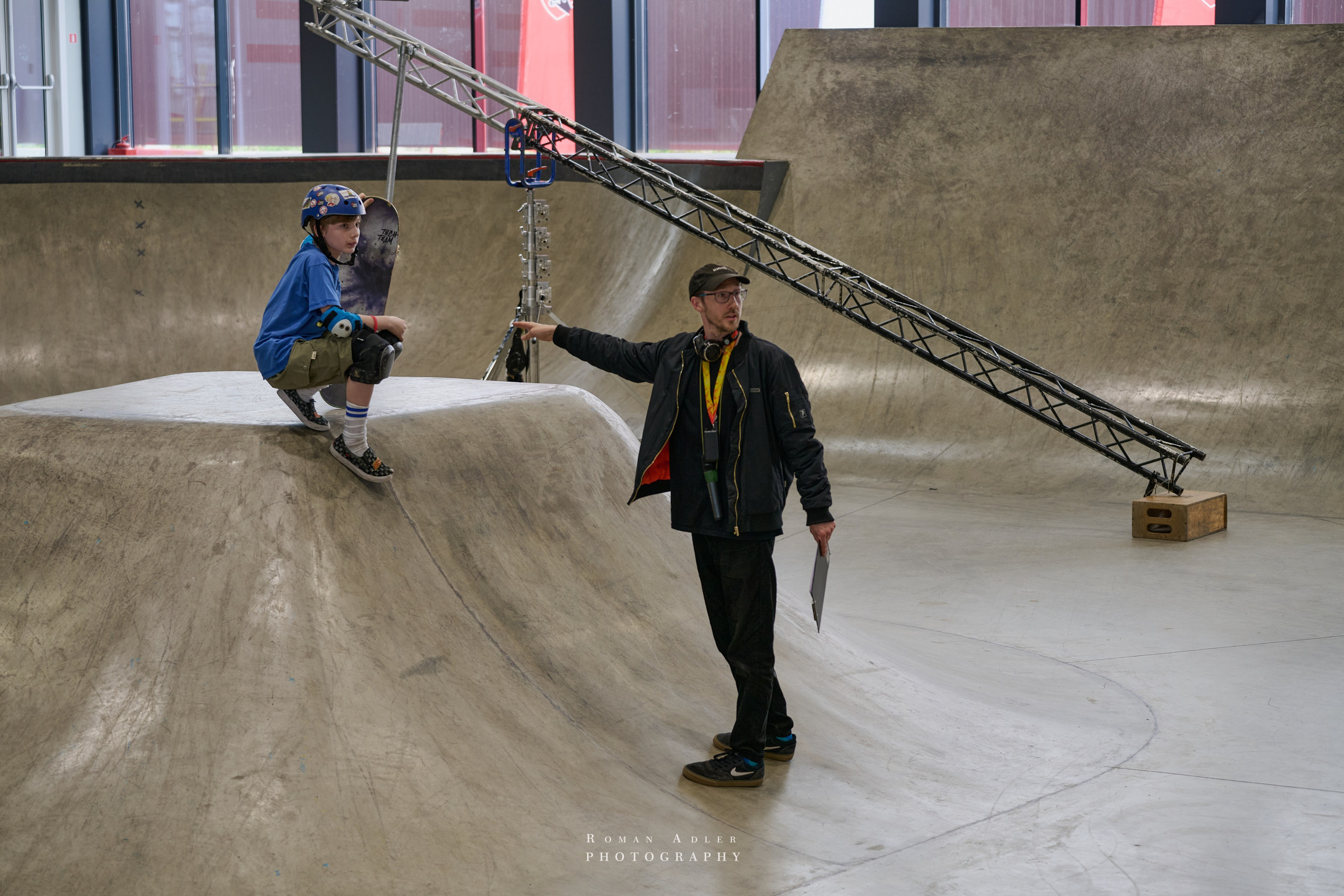 Репортаж со съёмок фильма «Своя в доску». Фотограф Роман Адлер