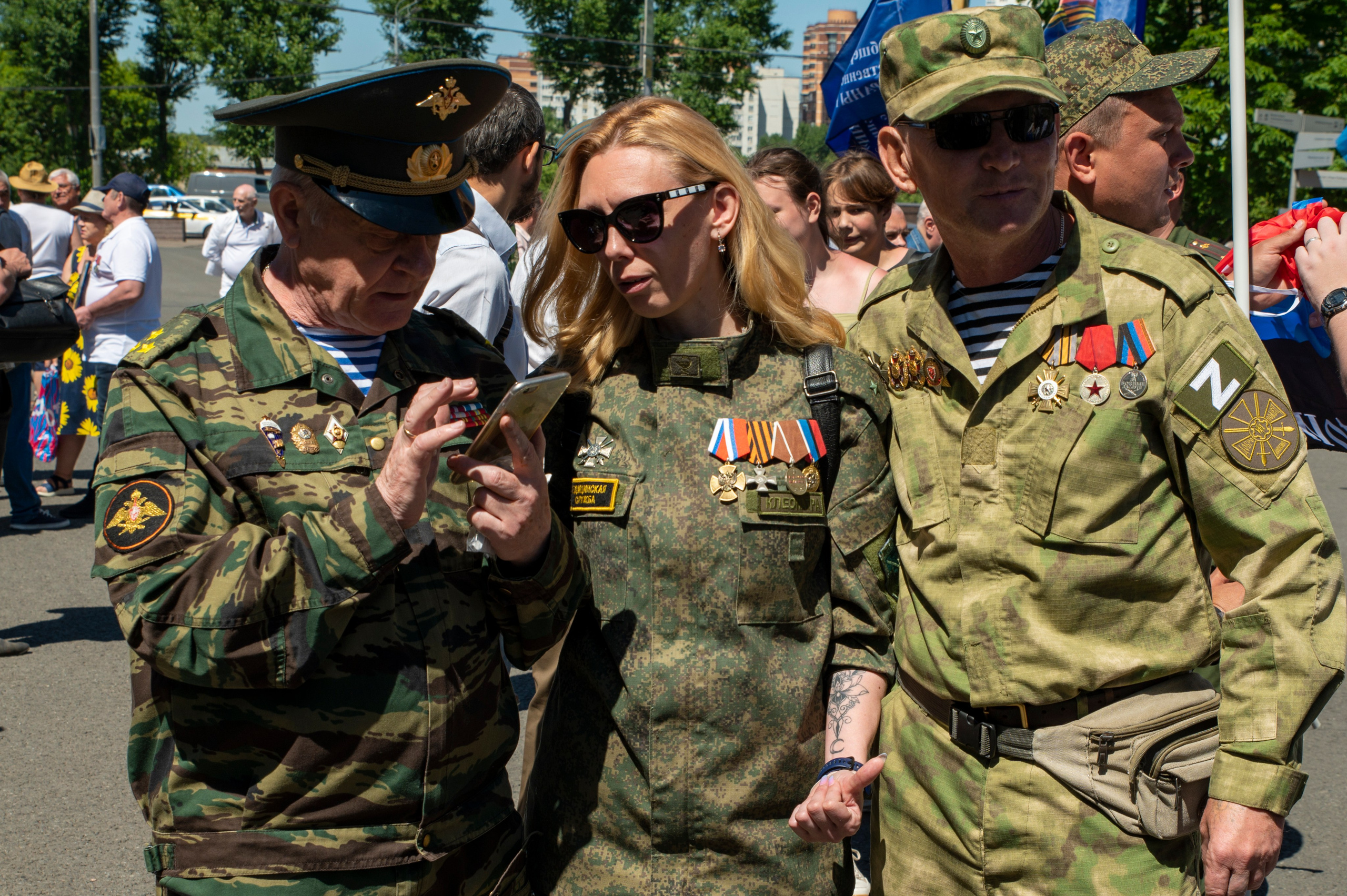 День ветеранов боевых действий 2022. Фотограф Роман Адлер