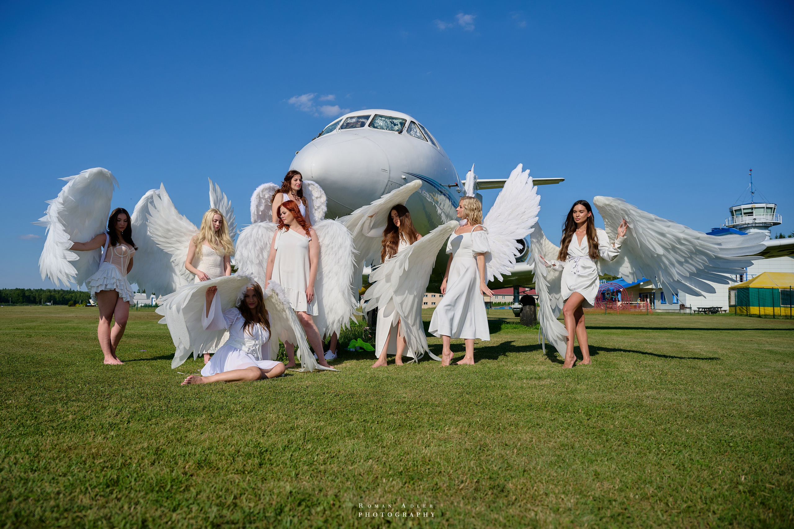Ангелы ТОП Стюардесс. Фотограф Роман Адлер