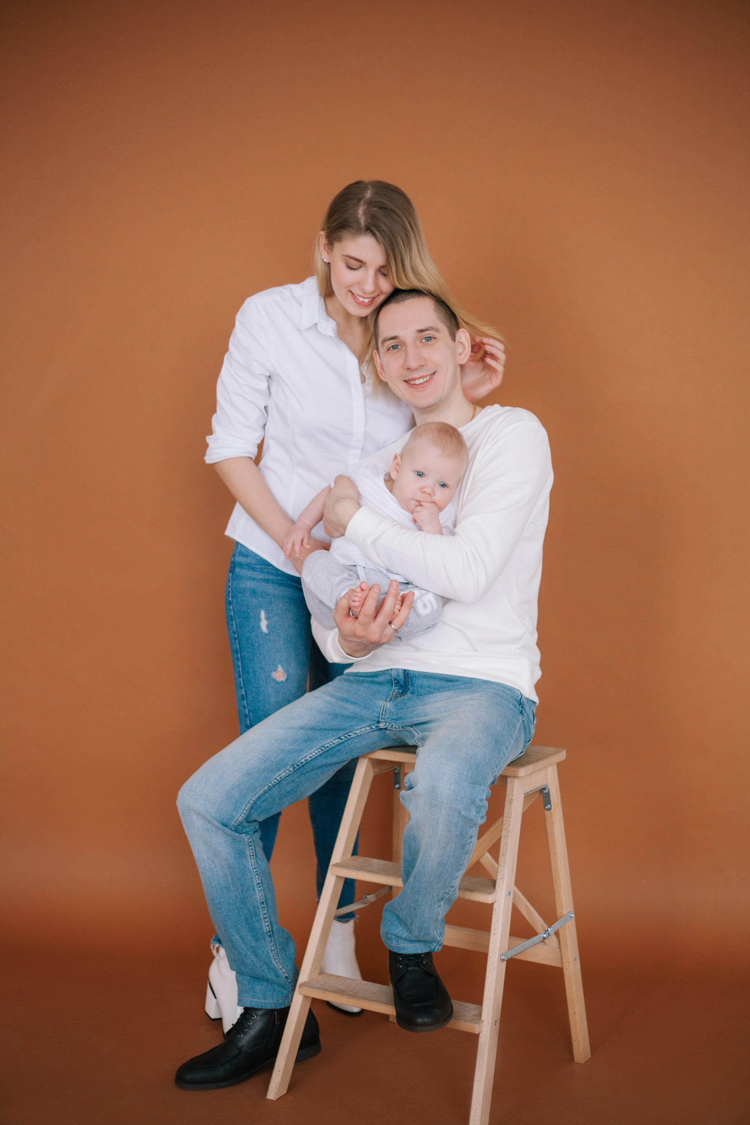 Первая семейная фотосессия для Ромы. Свадебный и семейный фотограф в Москве и Подмосковье Ольга Останина