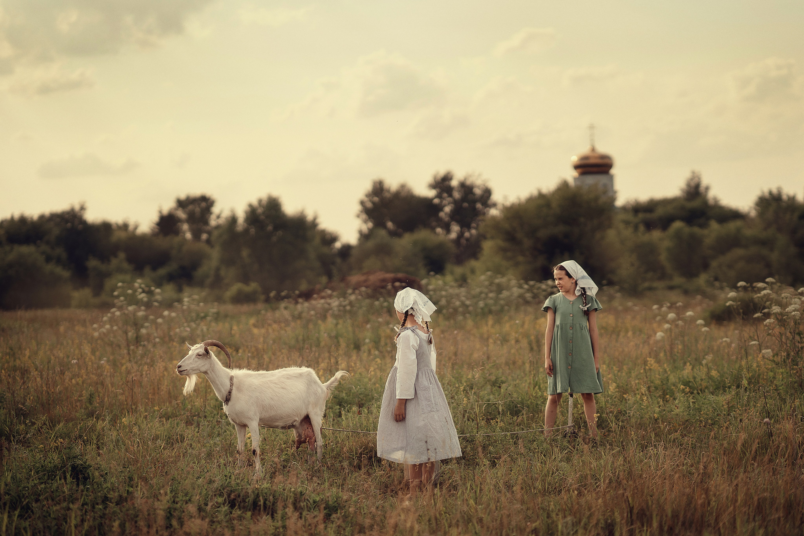 Деревенские истории. Детский и семейный фотограф Маша Ленгауэр