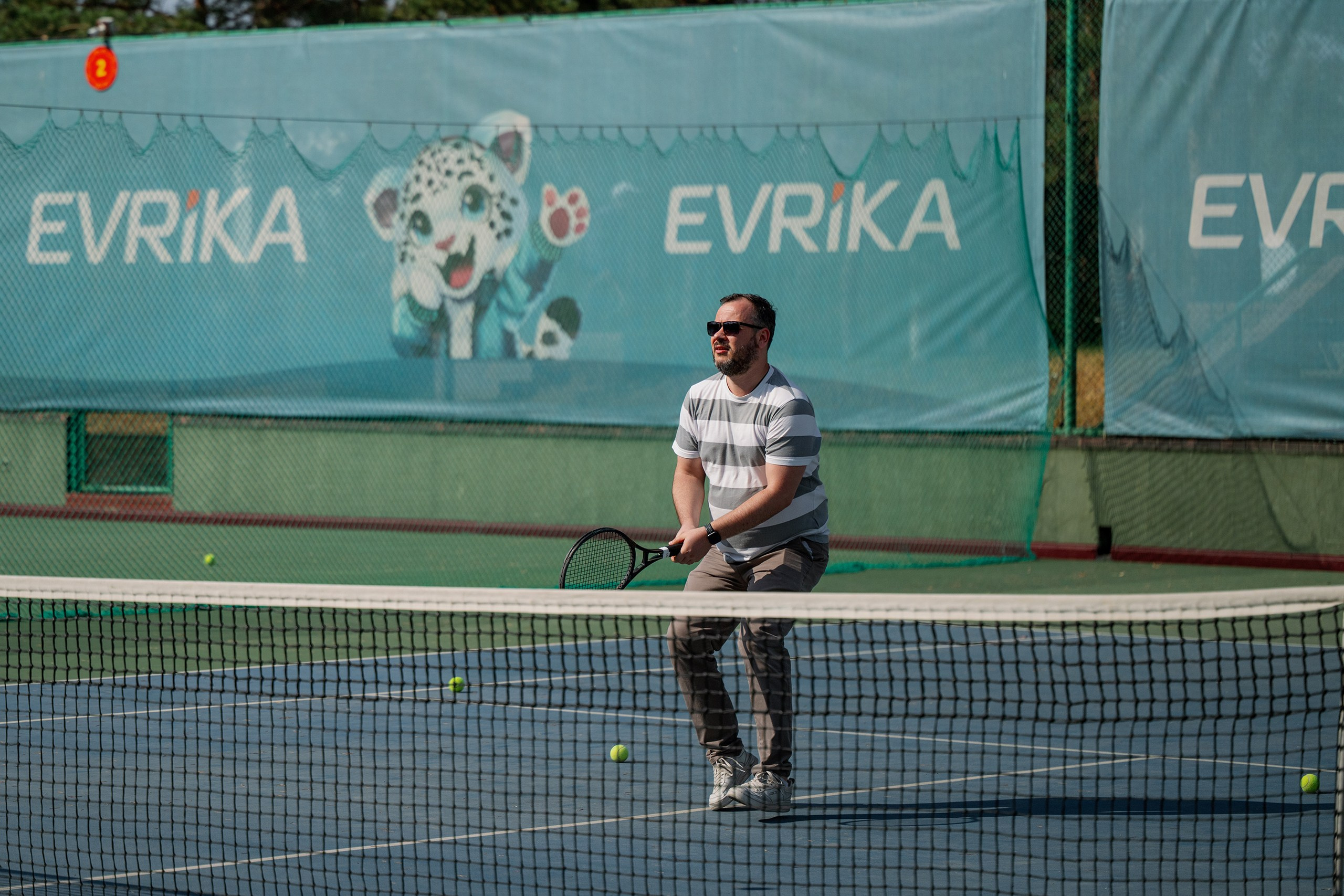 Конференция/Игра в тенис — BakoTech&Cloudfire. Фотограф в Алматы — Алексей Коньков | Репортаж, свадьбы, портреты